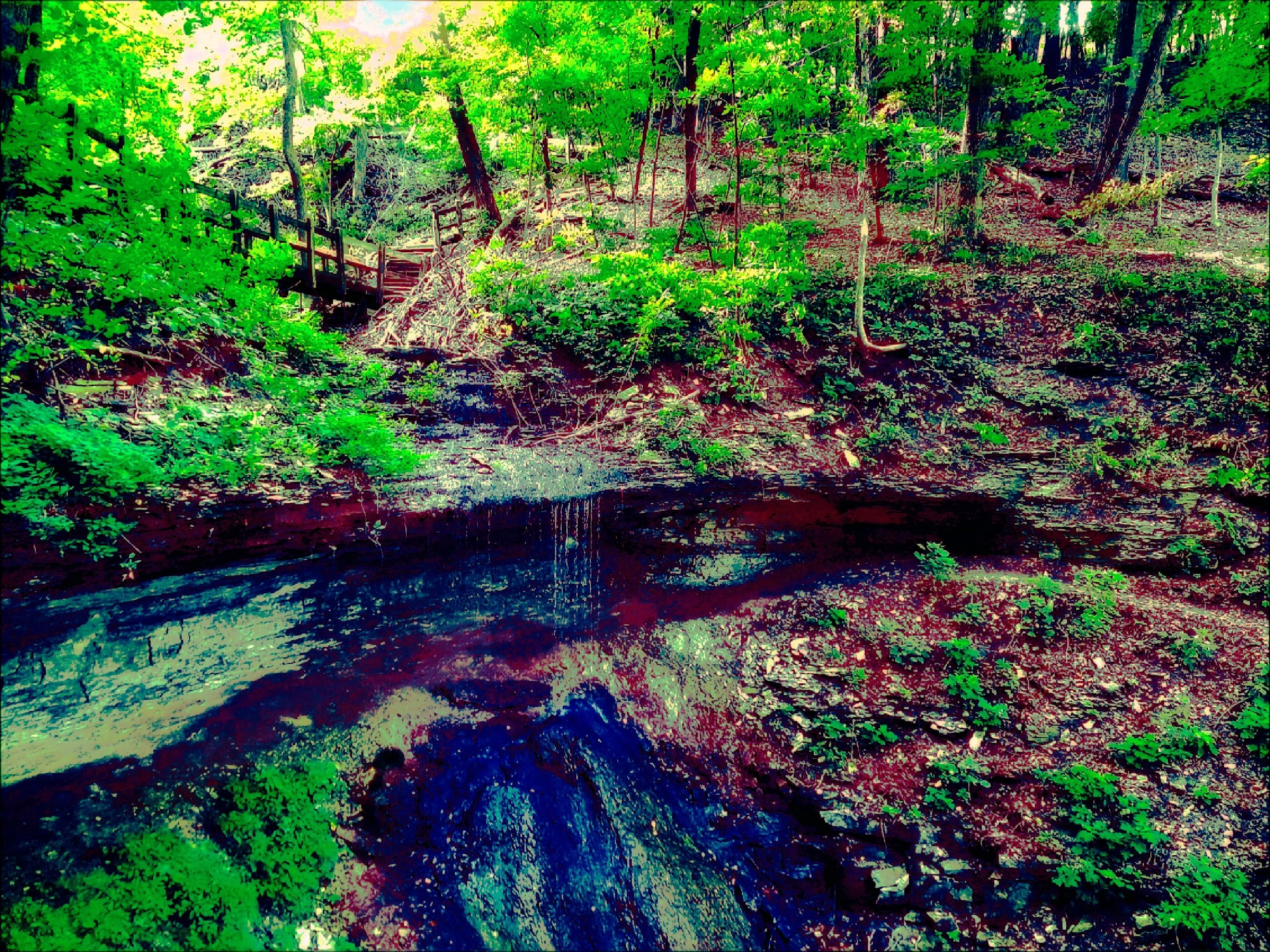 Effigy Mounds Waterfall