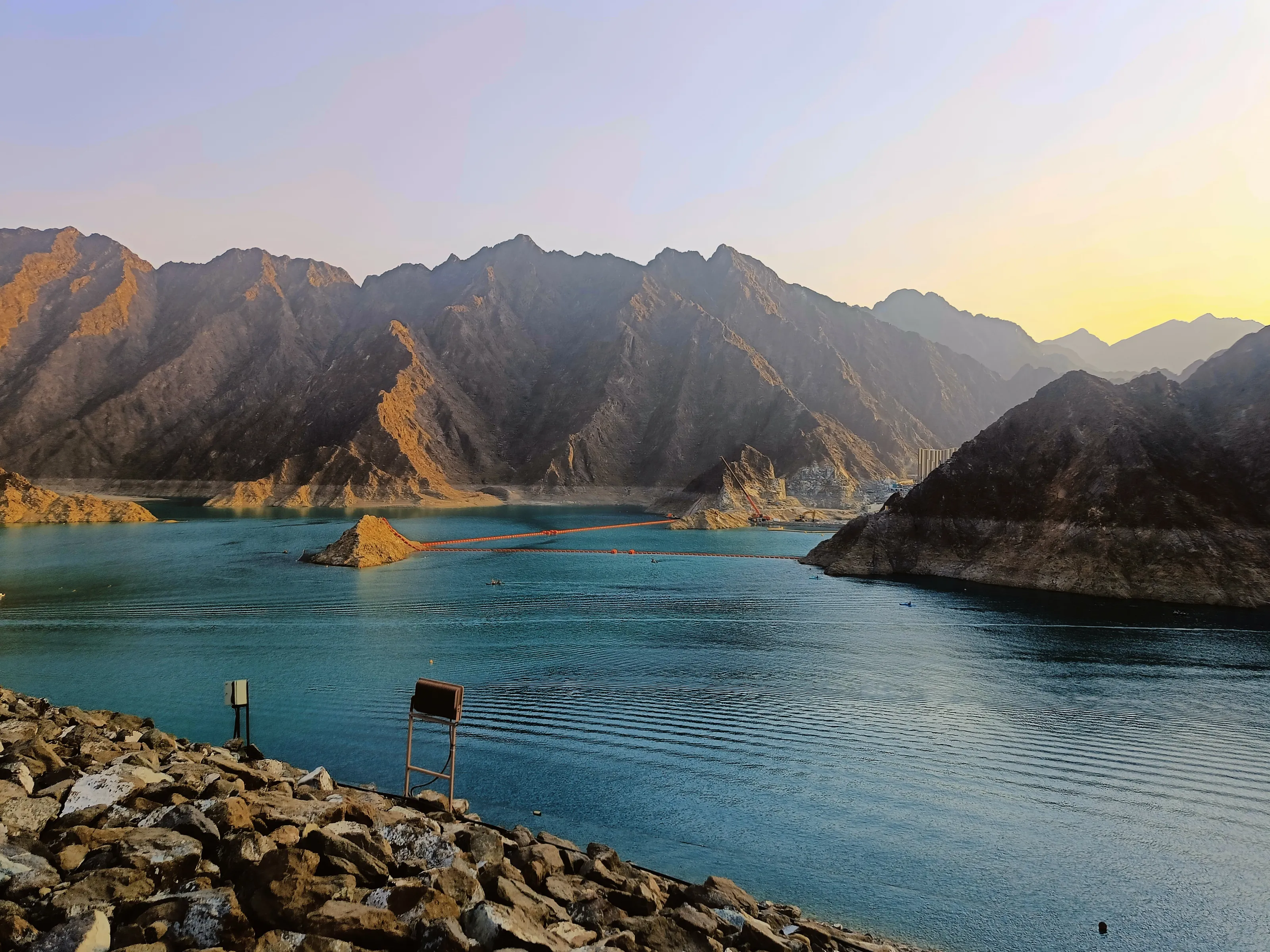 Hatta Dam Dubai Landscape