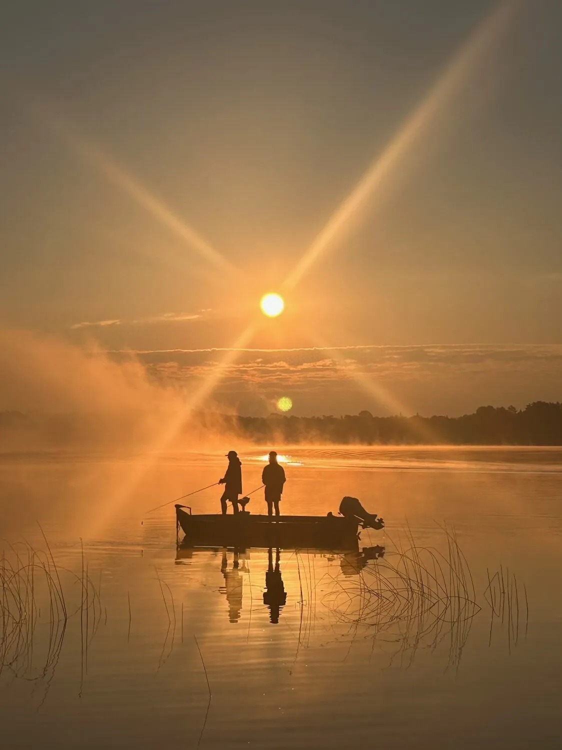 Morning fishing