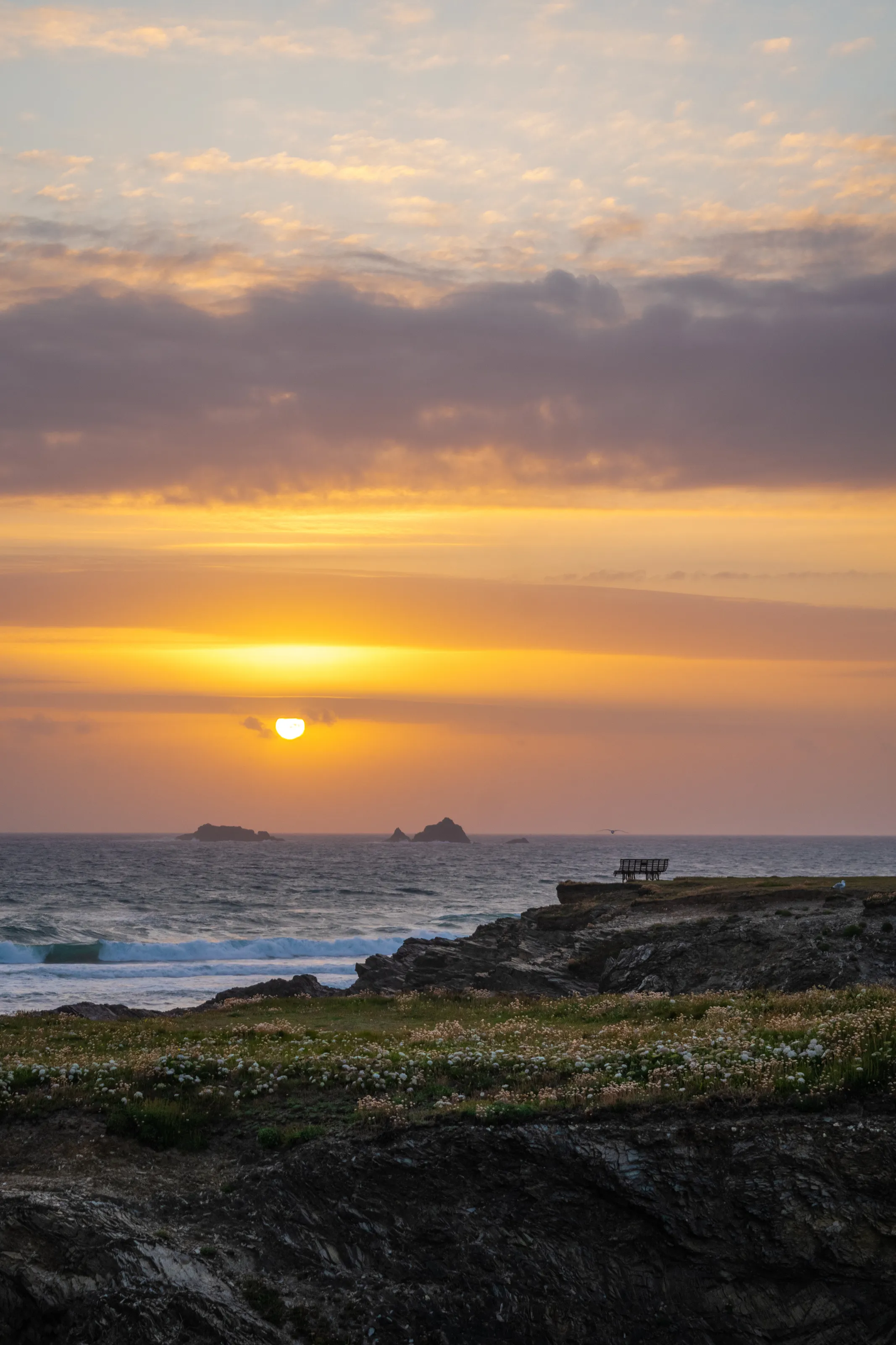 Solitude at Sunset