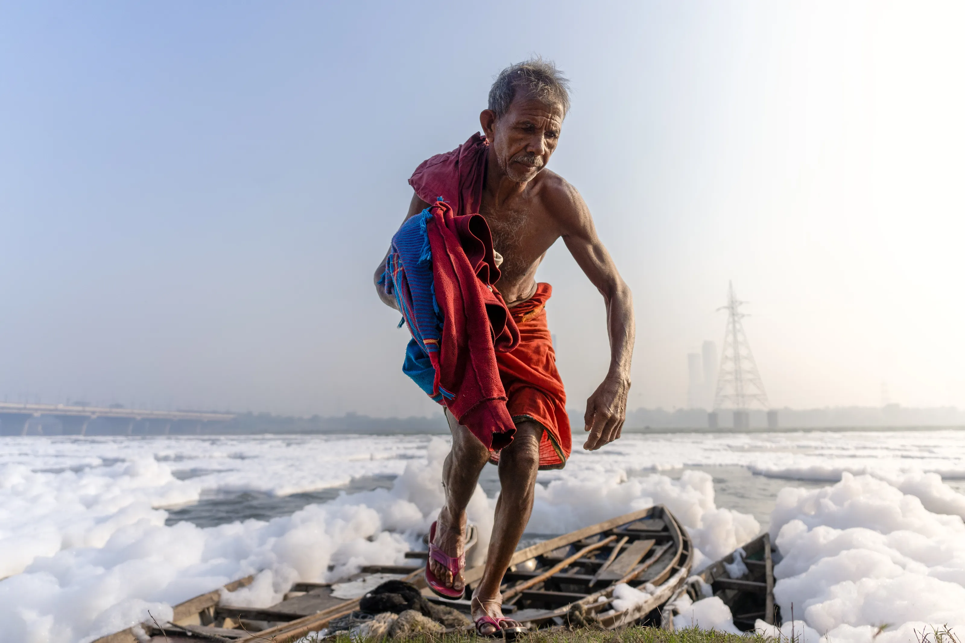 A Bath in the Polluted Yamuna