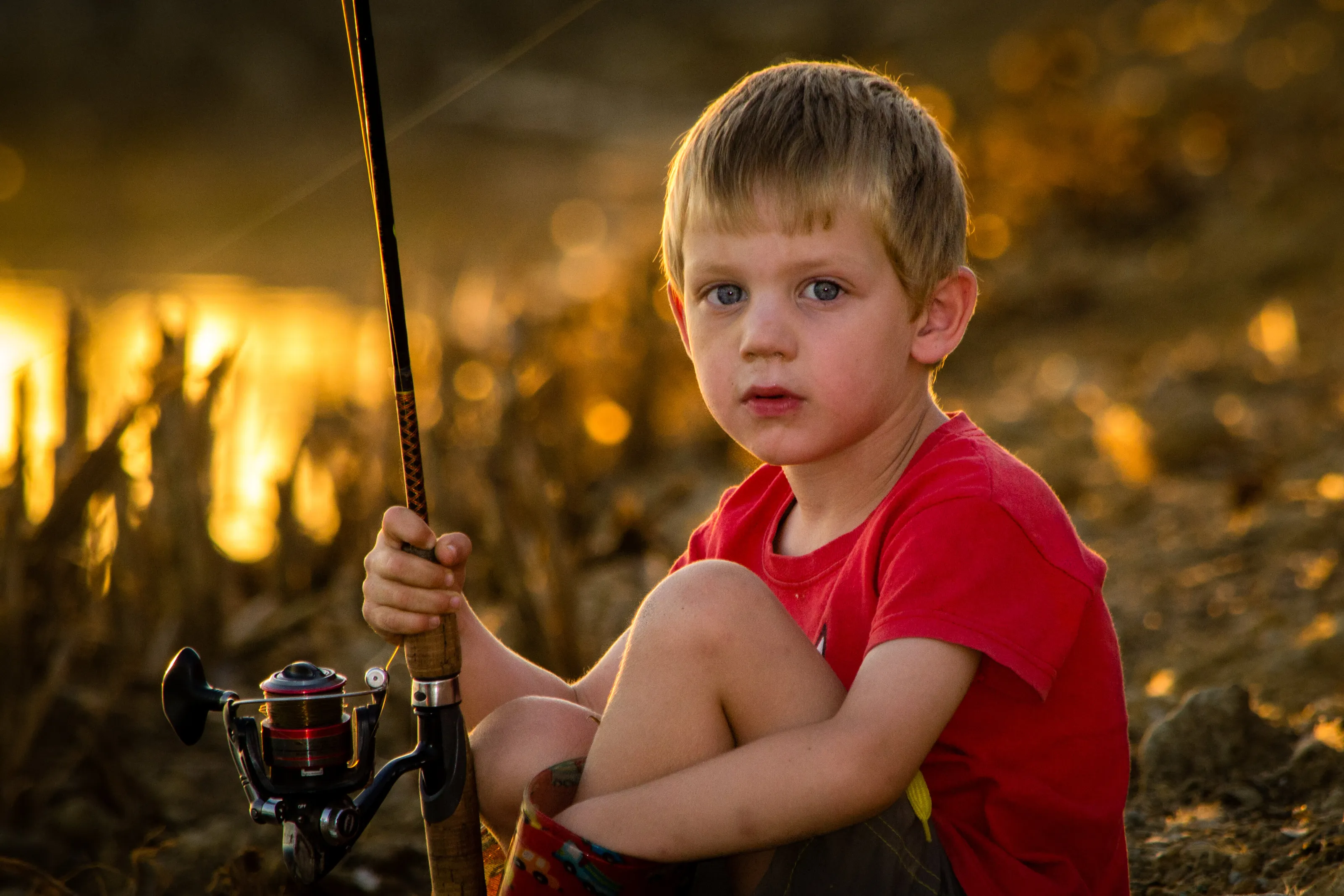 fishing boy