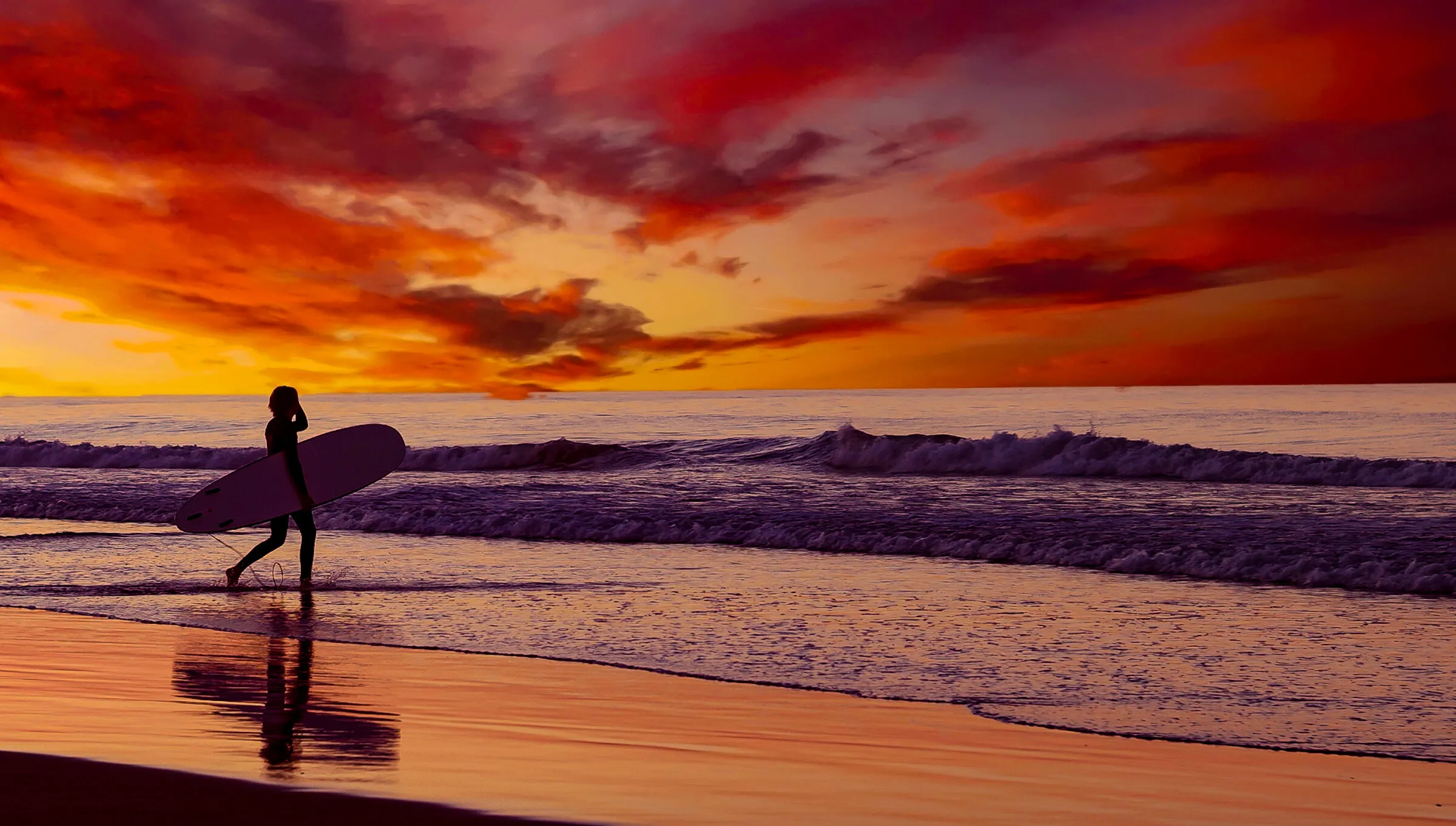 Morning Surfer