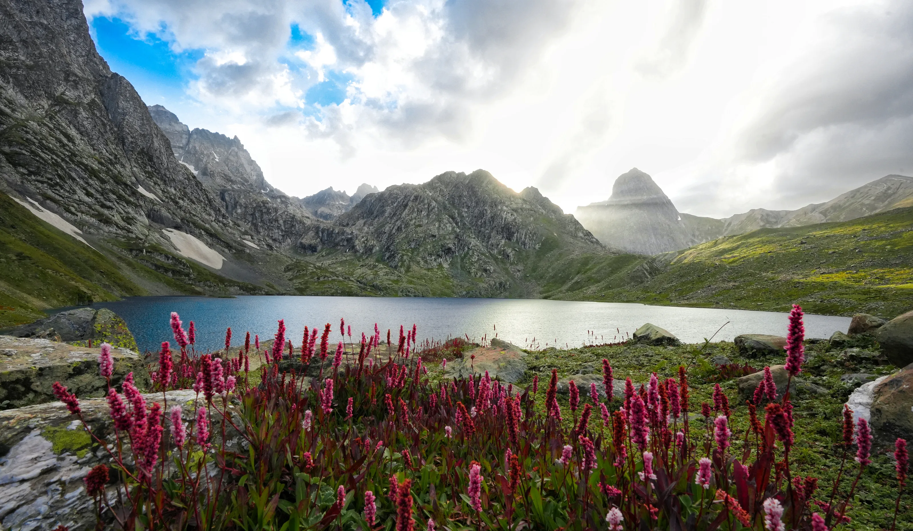The pristine lakes of Kashmir