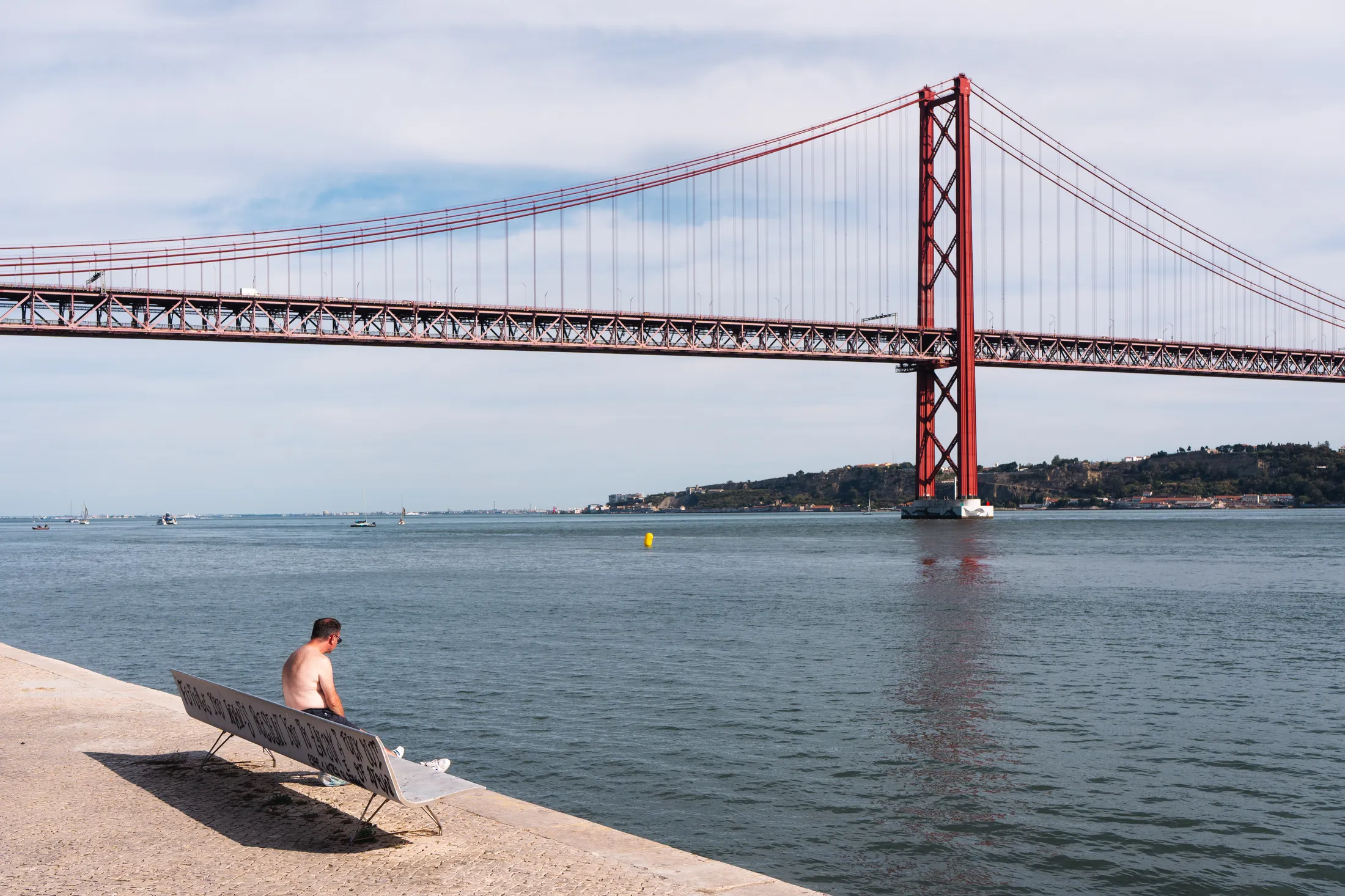 Catching the sun in Lisbon