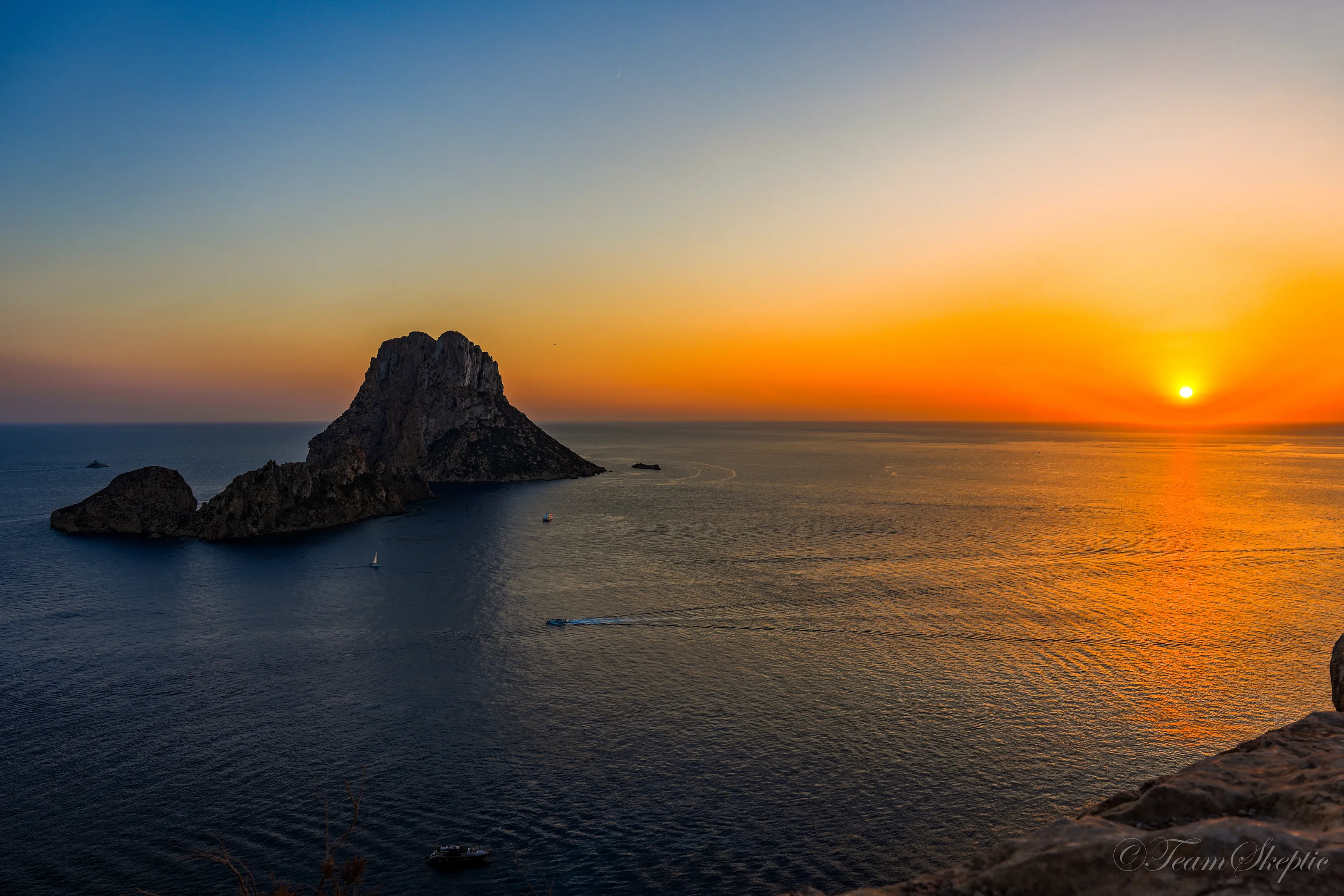 Sunset at ES Vedra