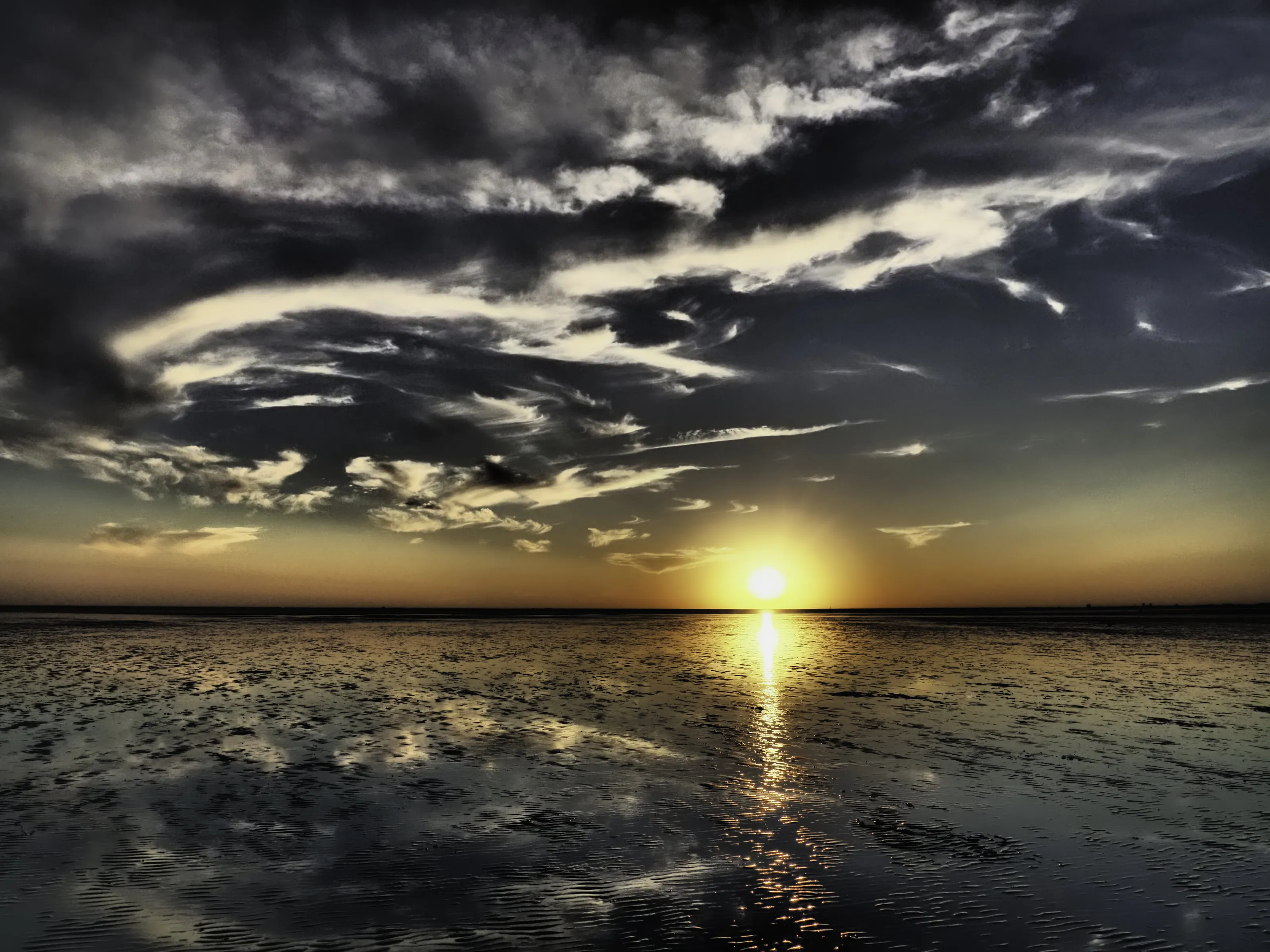 Couché de soleil La Rochelle