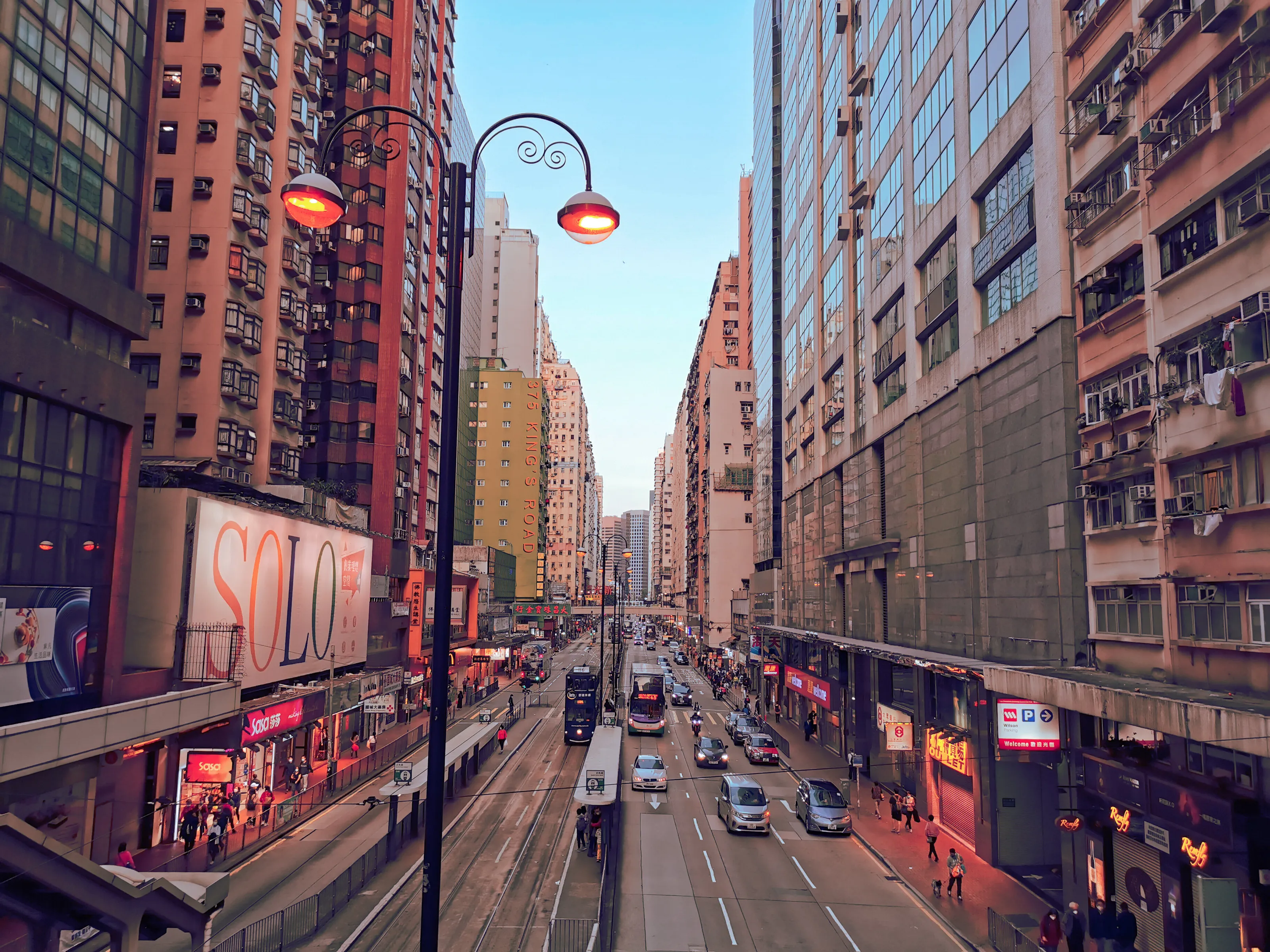 Hustle and bustle