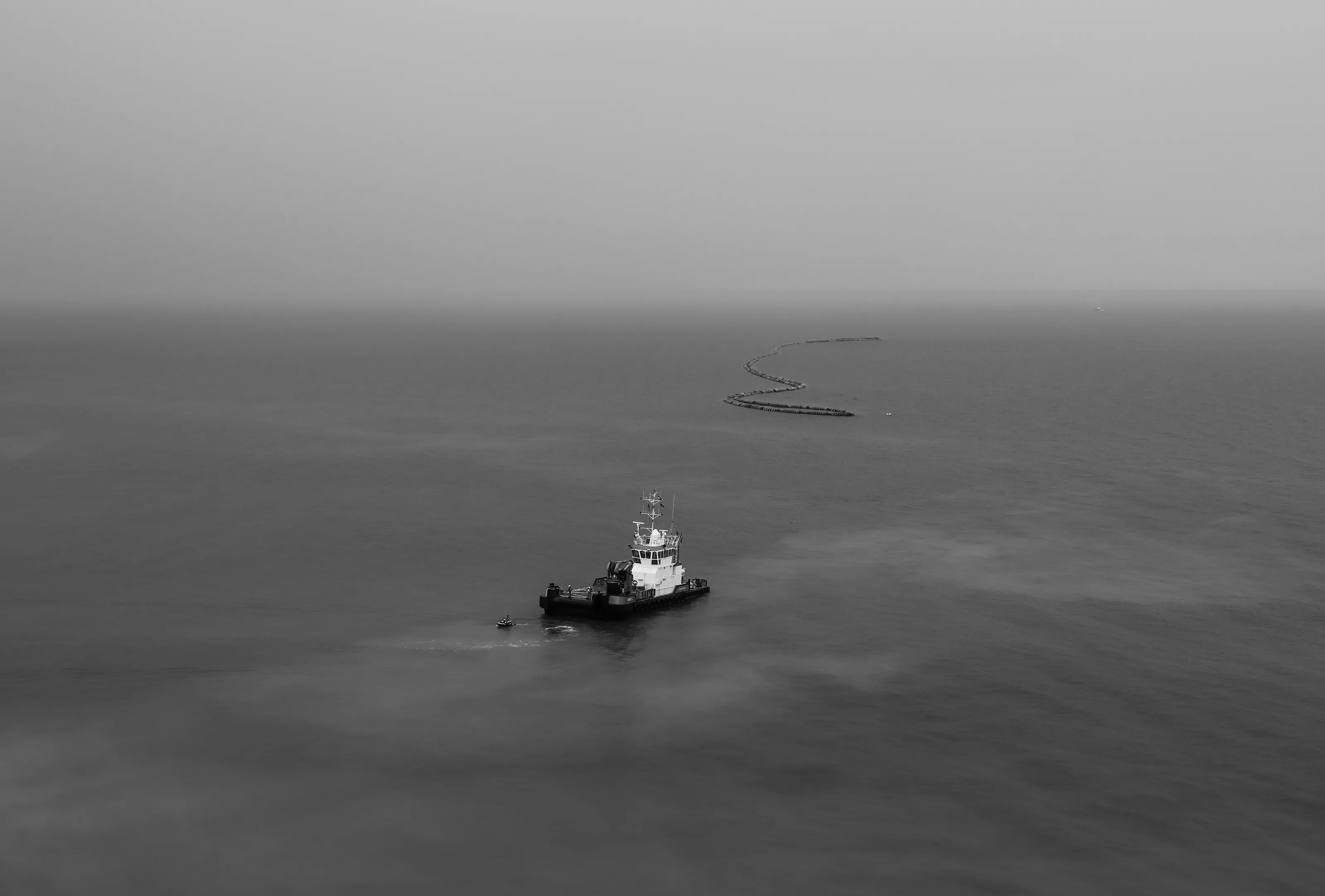 Stormy sea