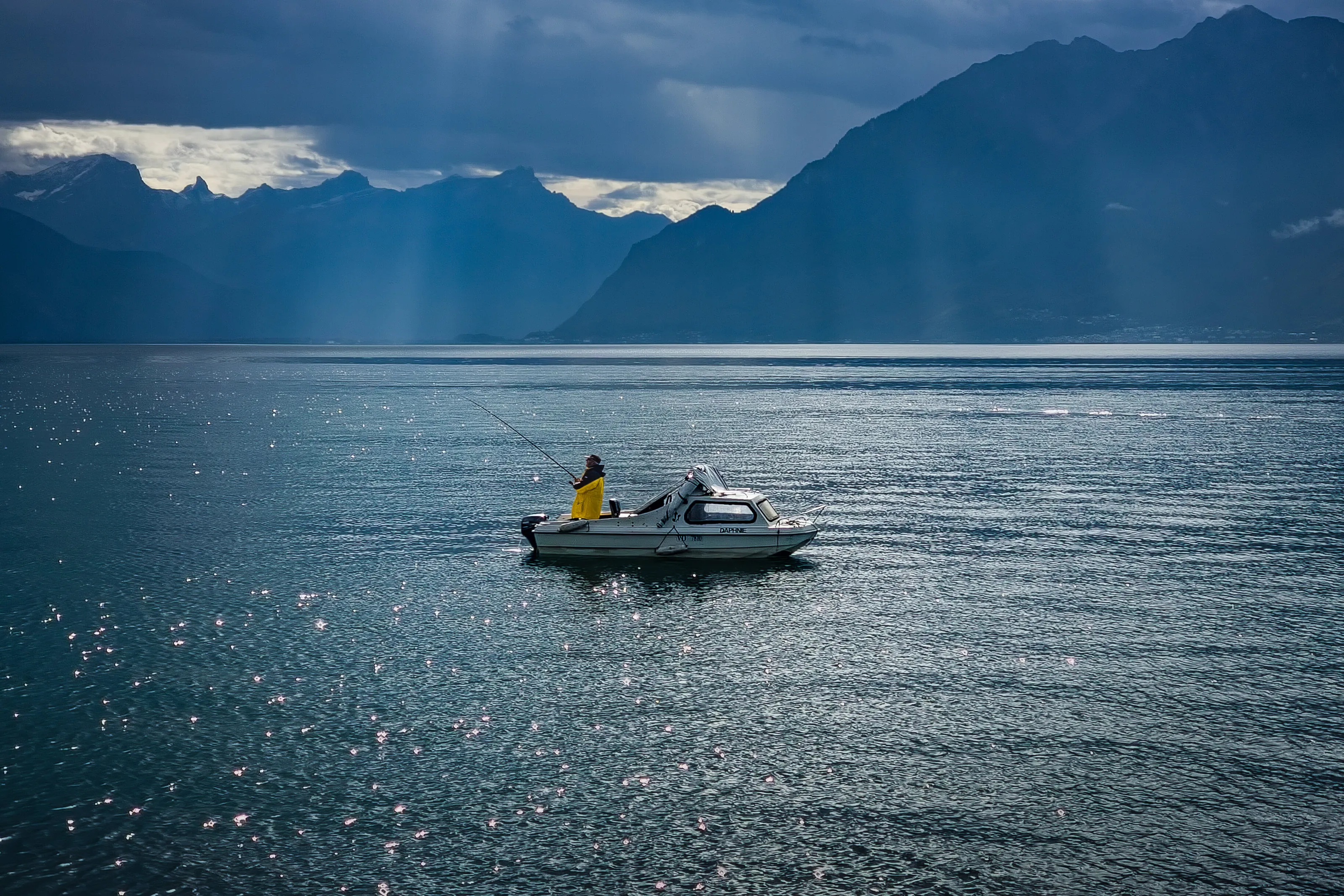 Lone Boats (in colour)