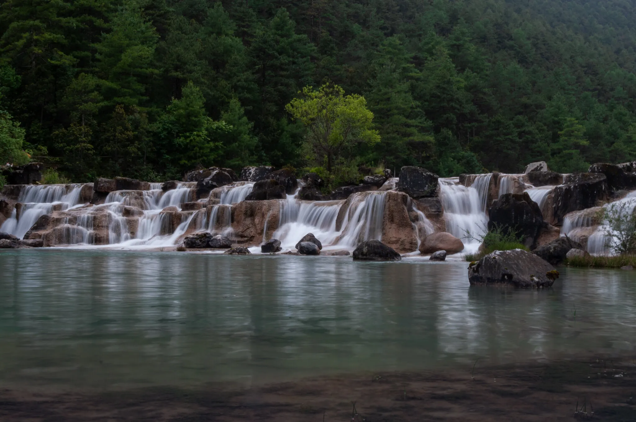 Blue Moon Valley in Li Jiang, China
