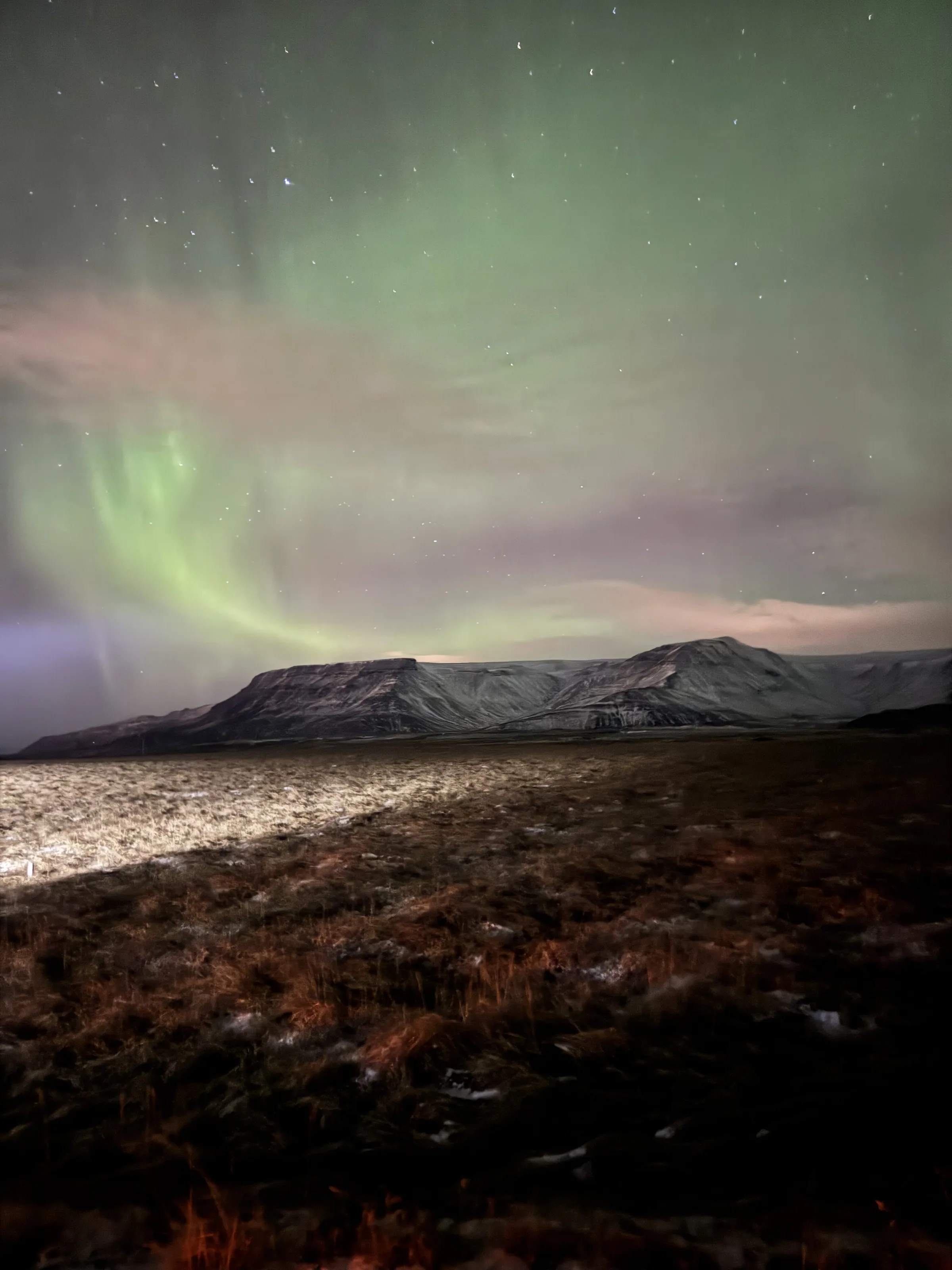 Northern Lights landscape