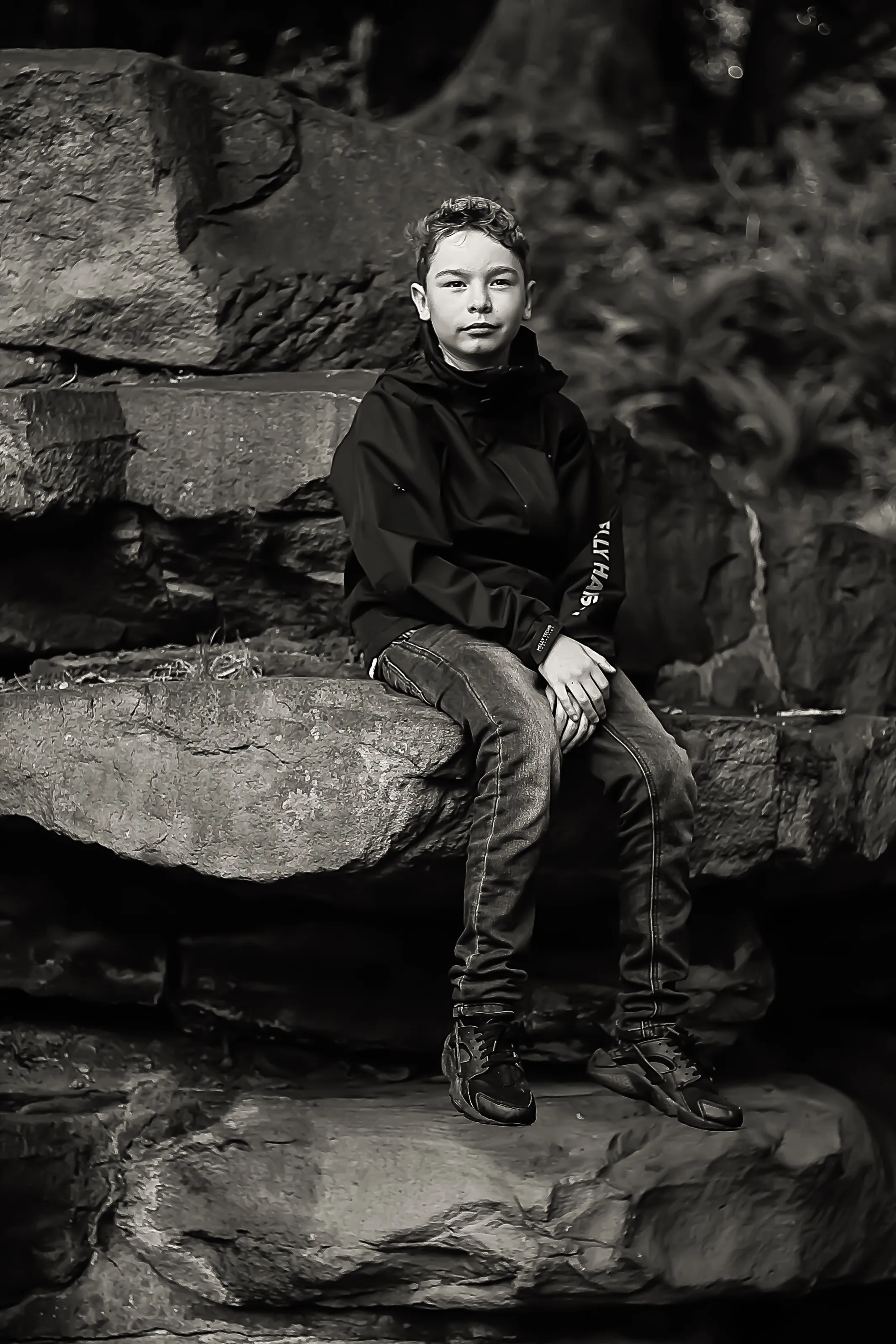 Sat on rock v2