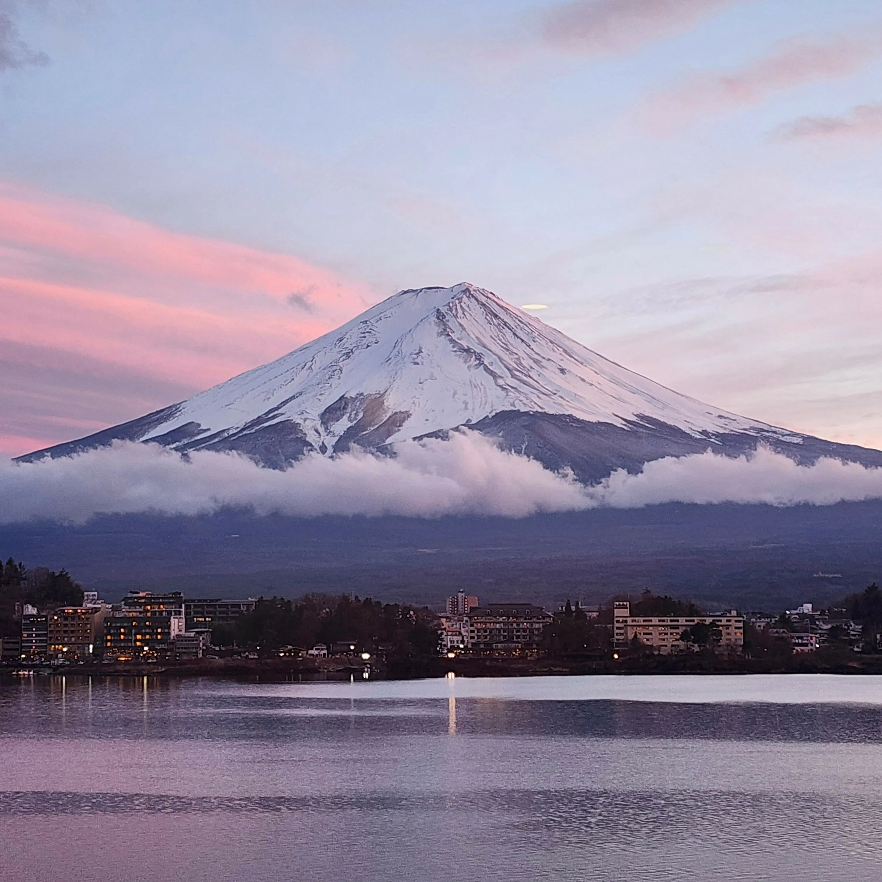 Mount Fuji sunset