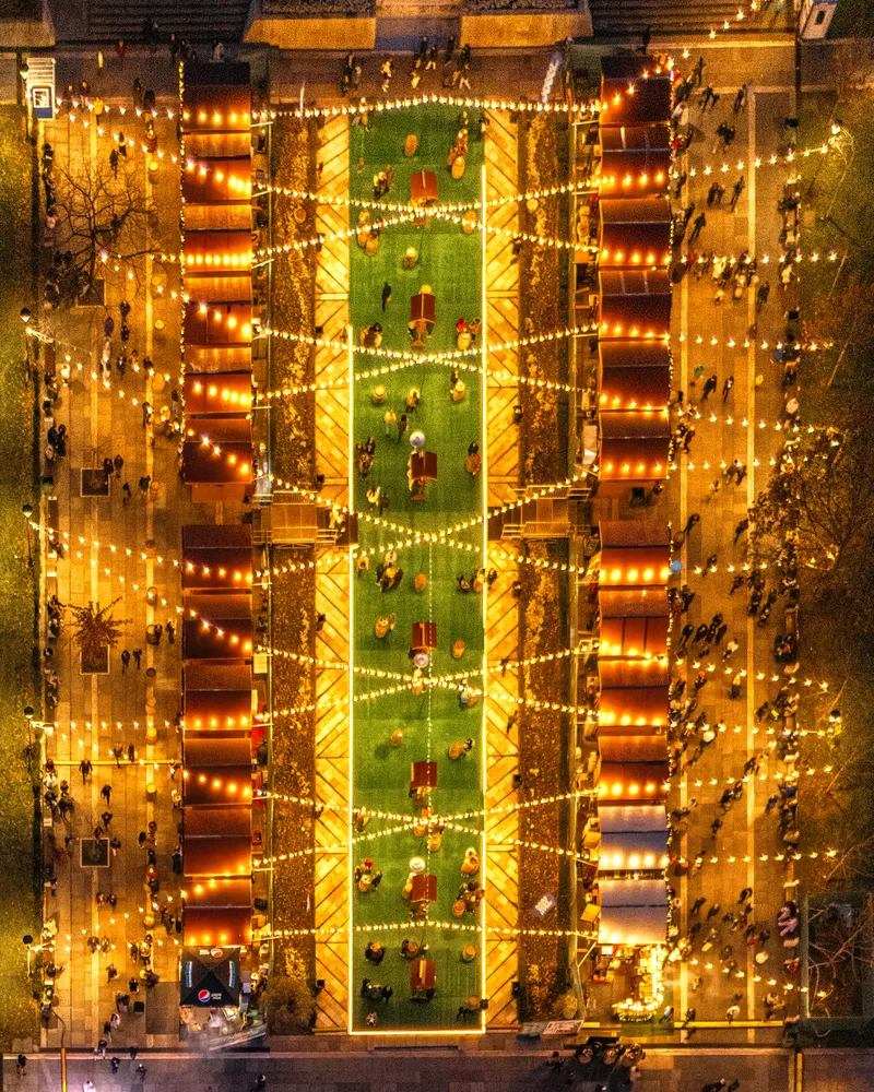 Christmas market, Sofia