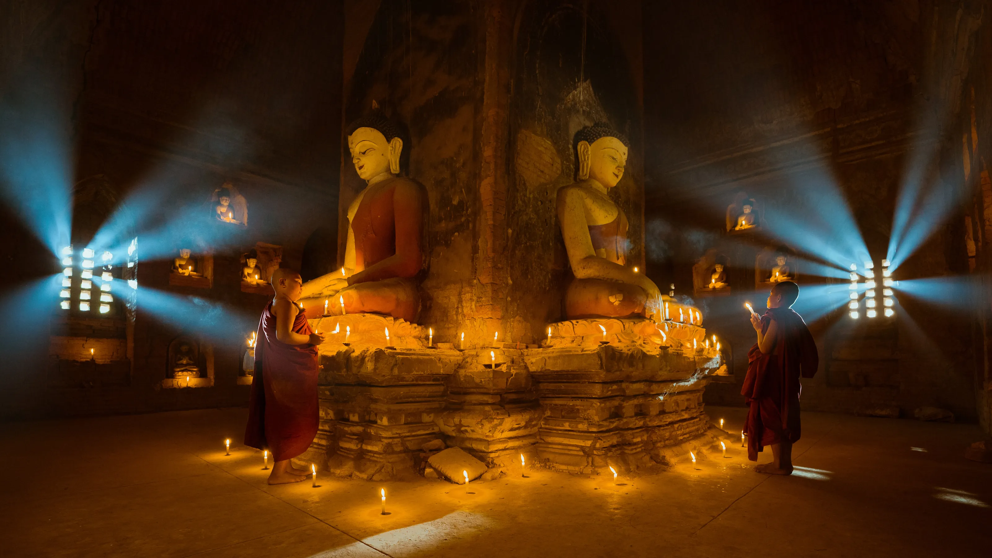 Praying Monk