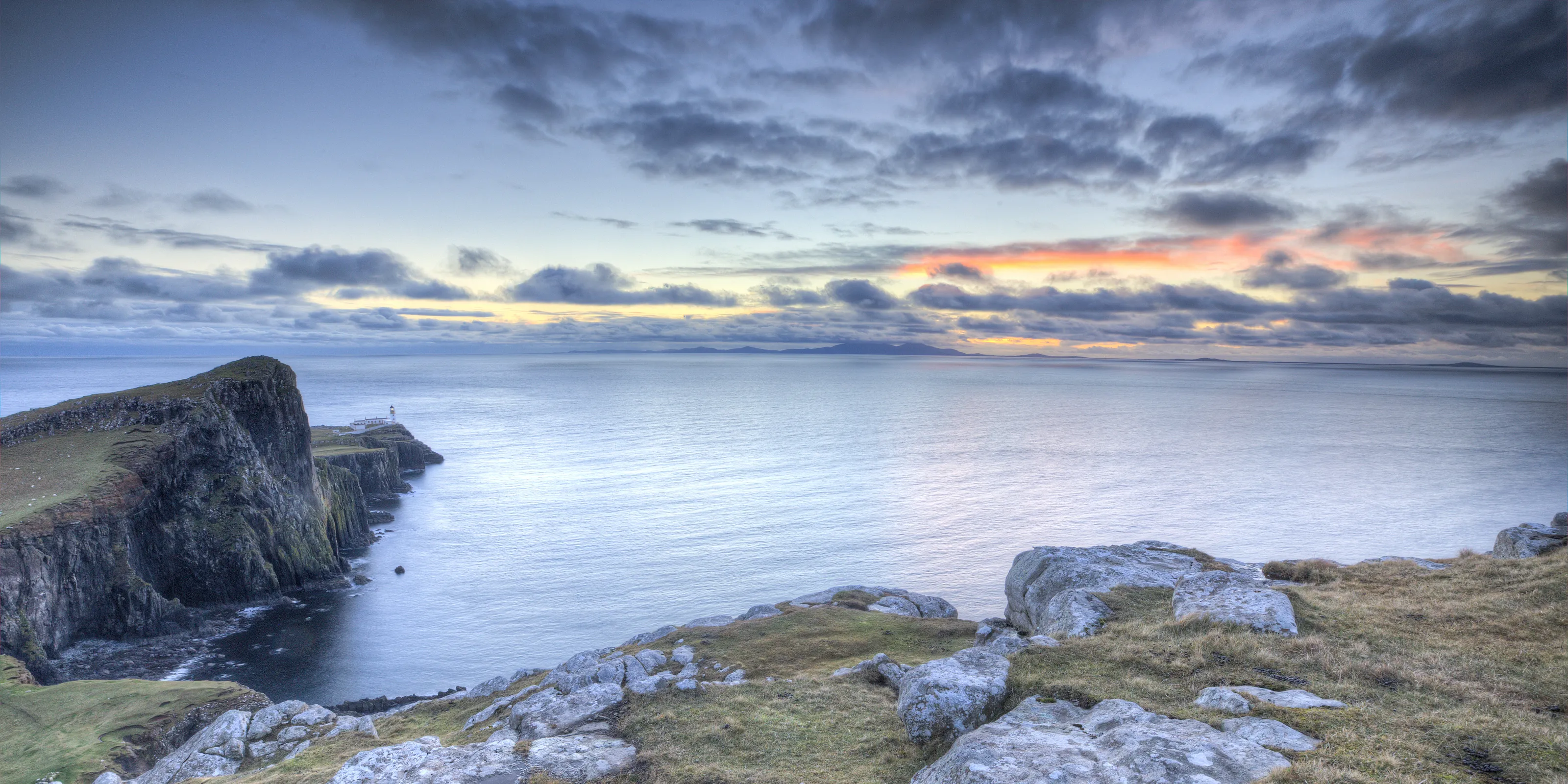 Sunset at Neist point Isle of Skye