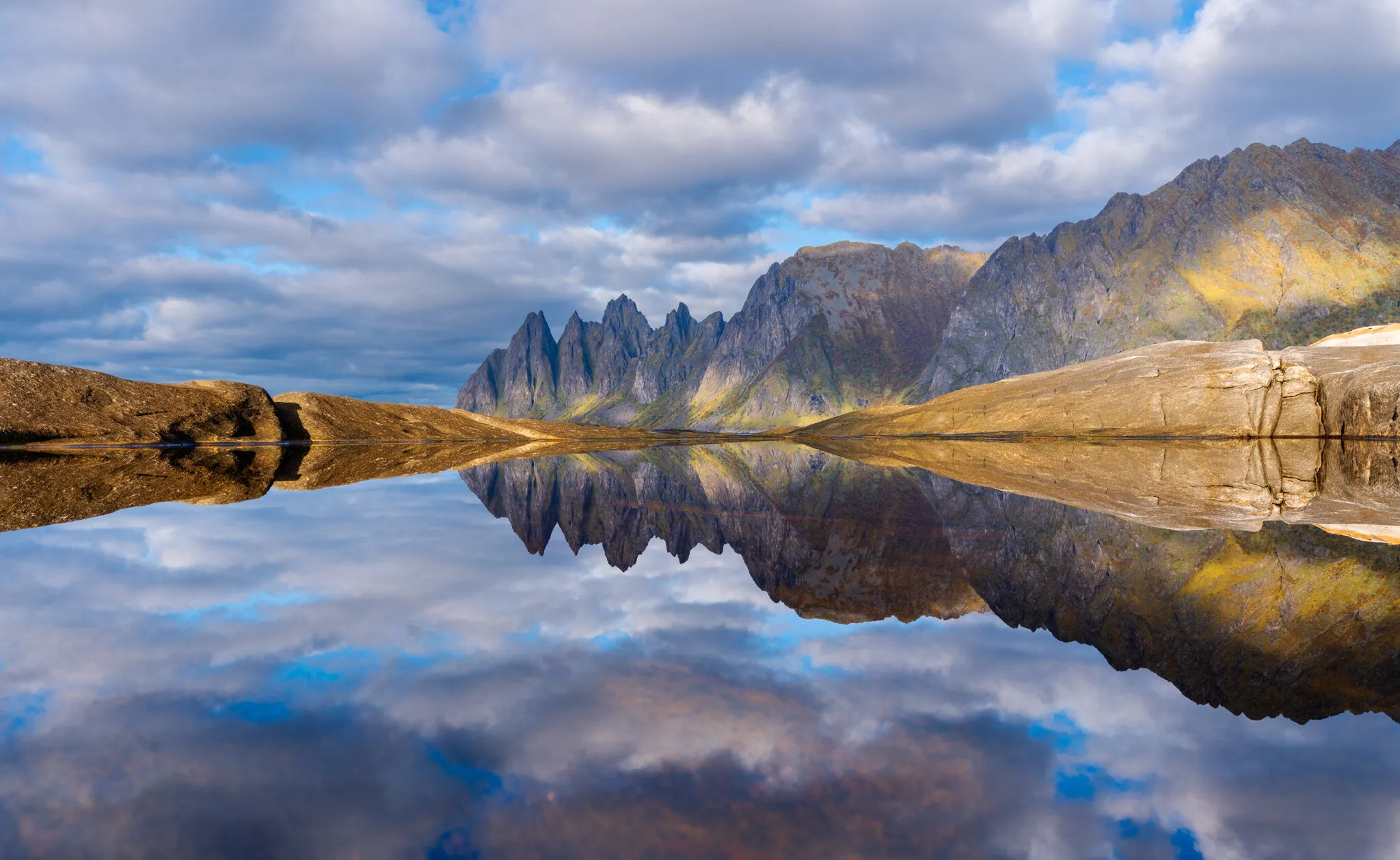 The Devil's teeth, Senja, Norway