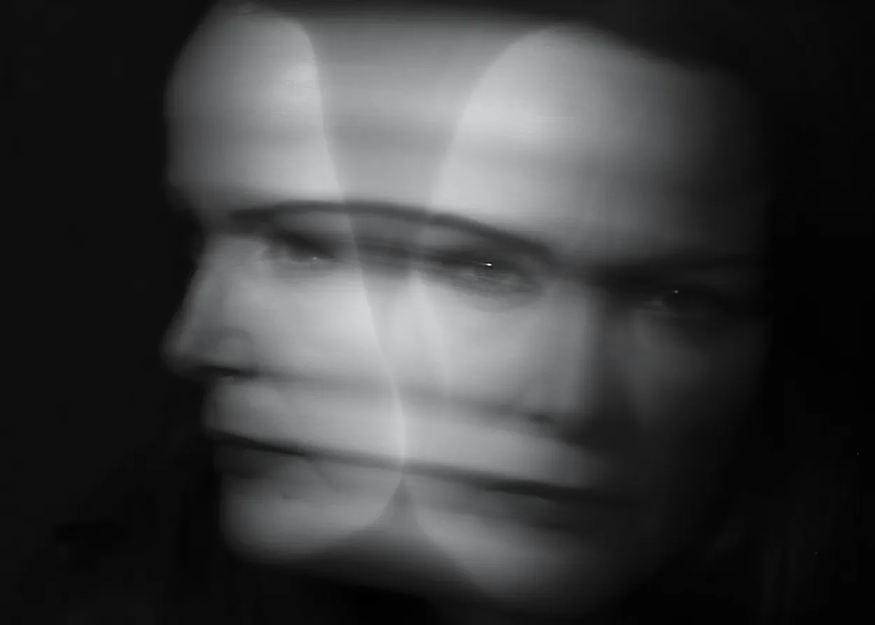 Slow shutter self portrait