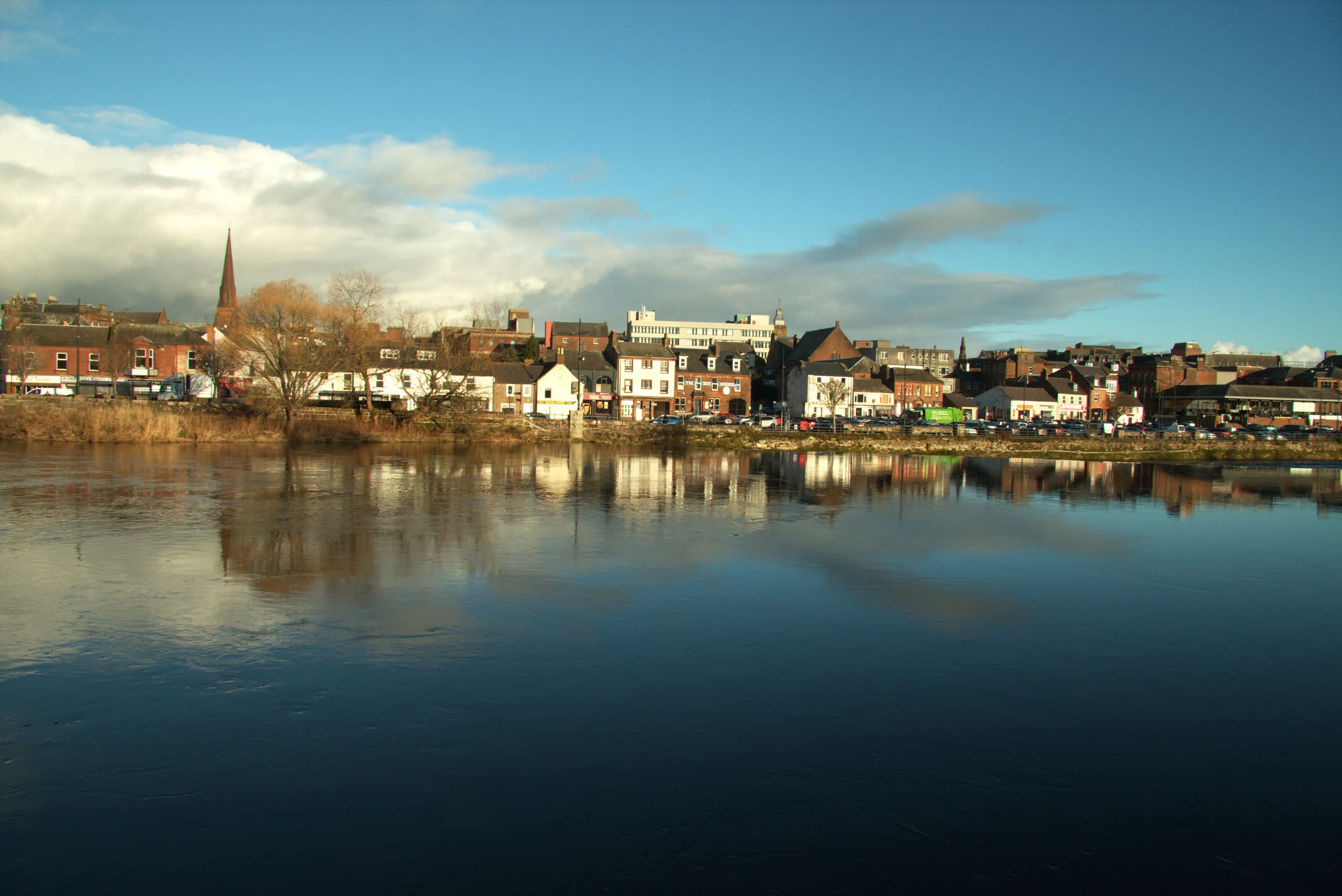 REFLECTIONS ON RIVER NITH DUMFRIES