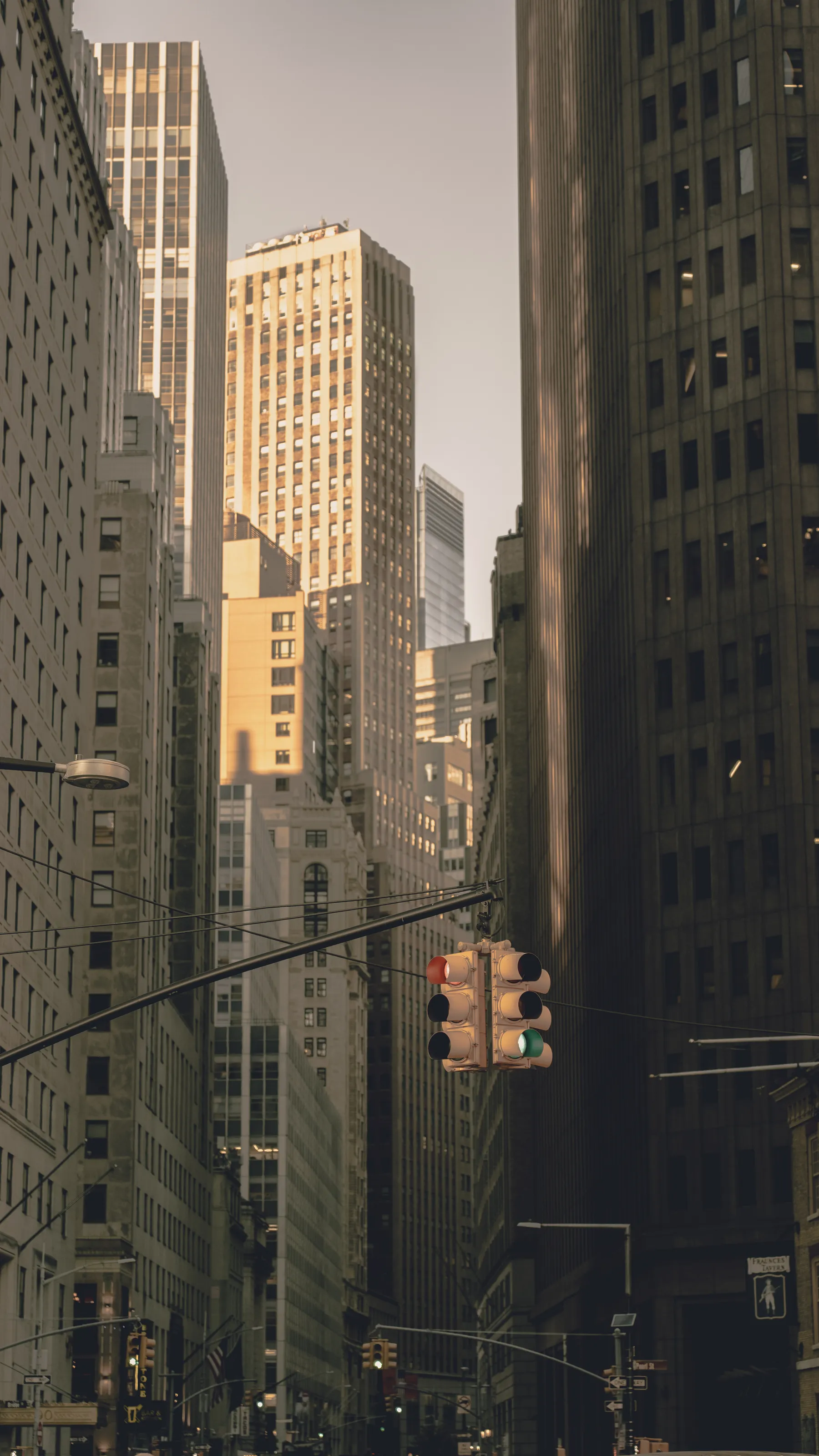 A long street in NYC
