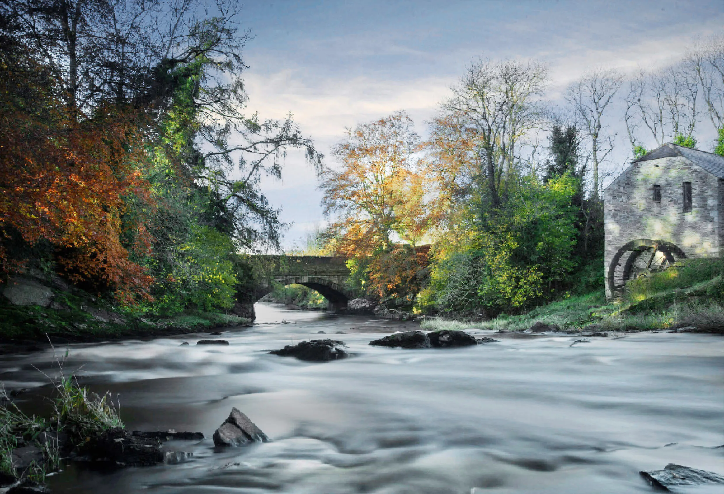 Lep Bridge, N. Ireland.