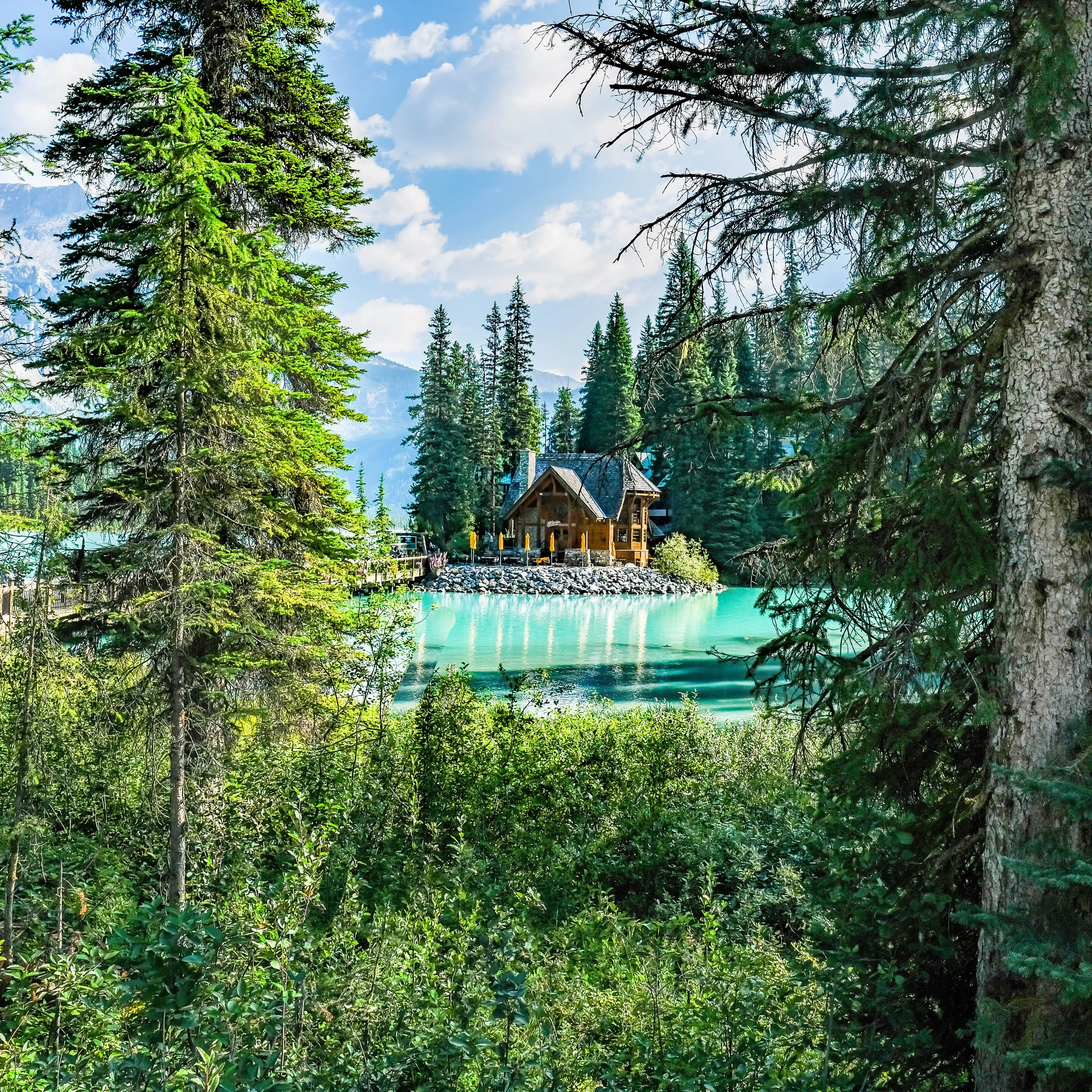 gateway to Emerald Lake-Canadian Rockies