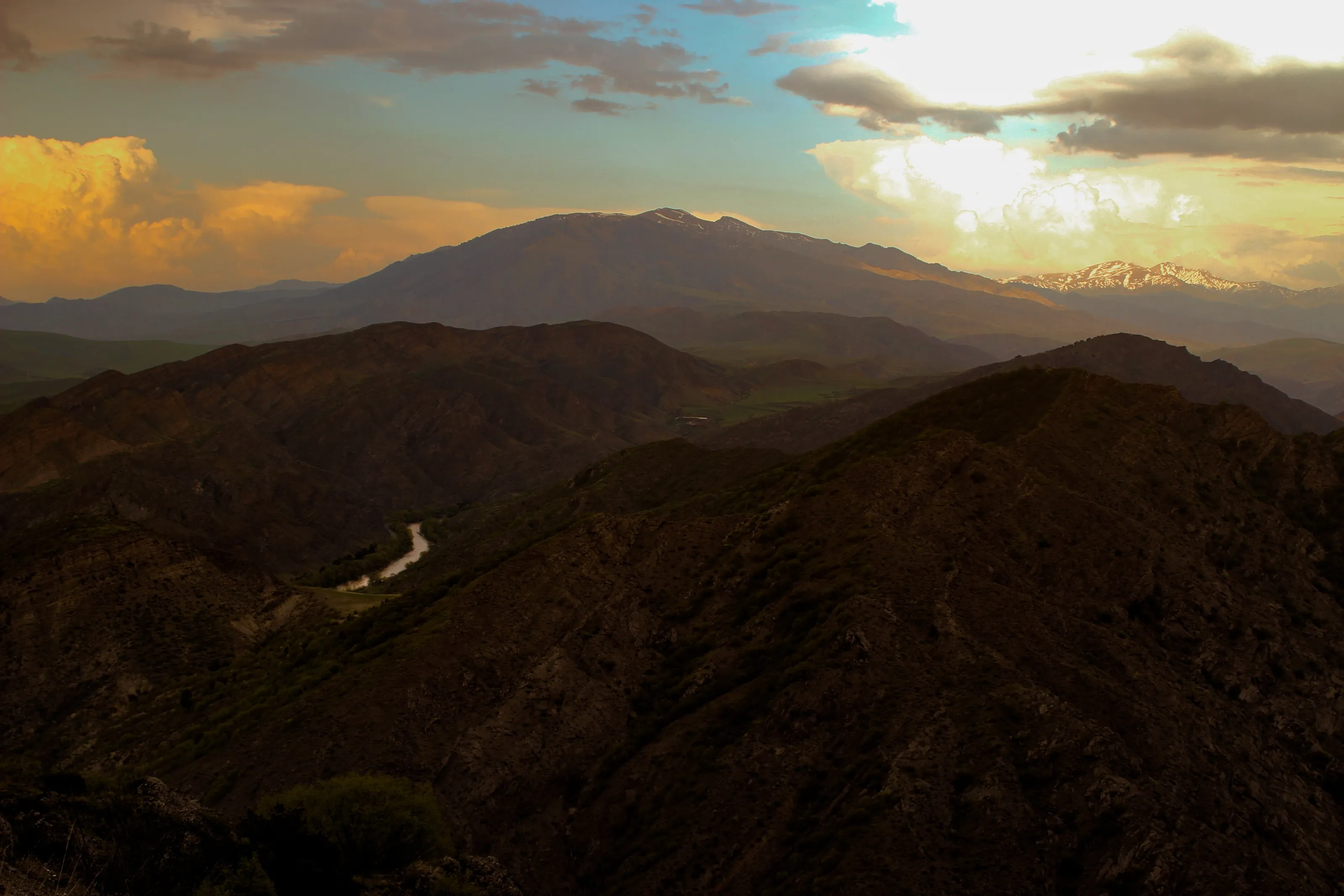 view from Safara Monastery
