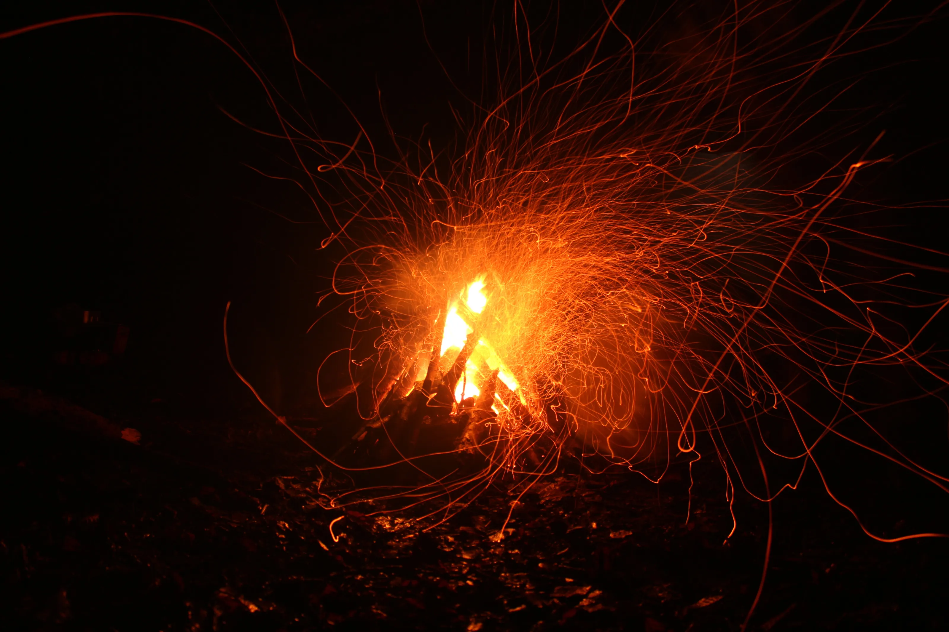 Swift Sparks in a cold night