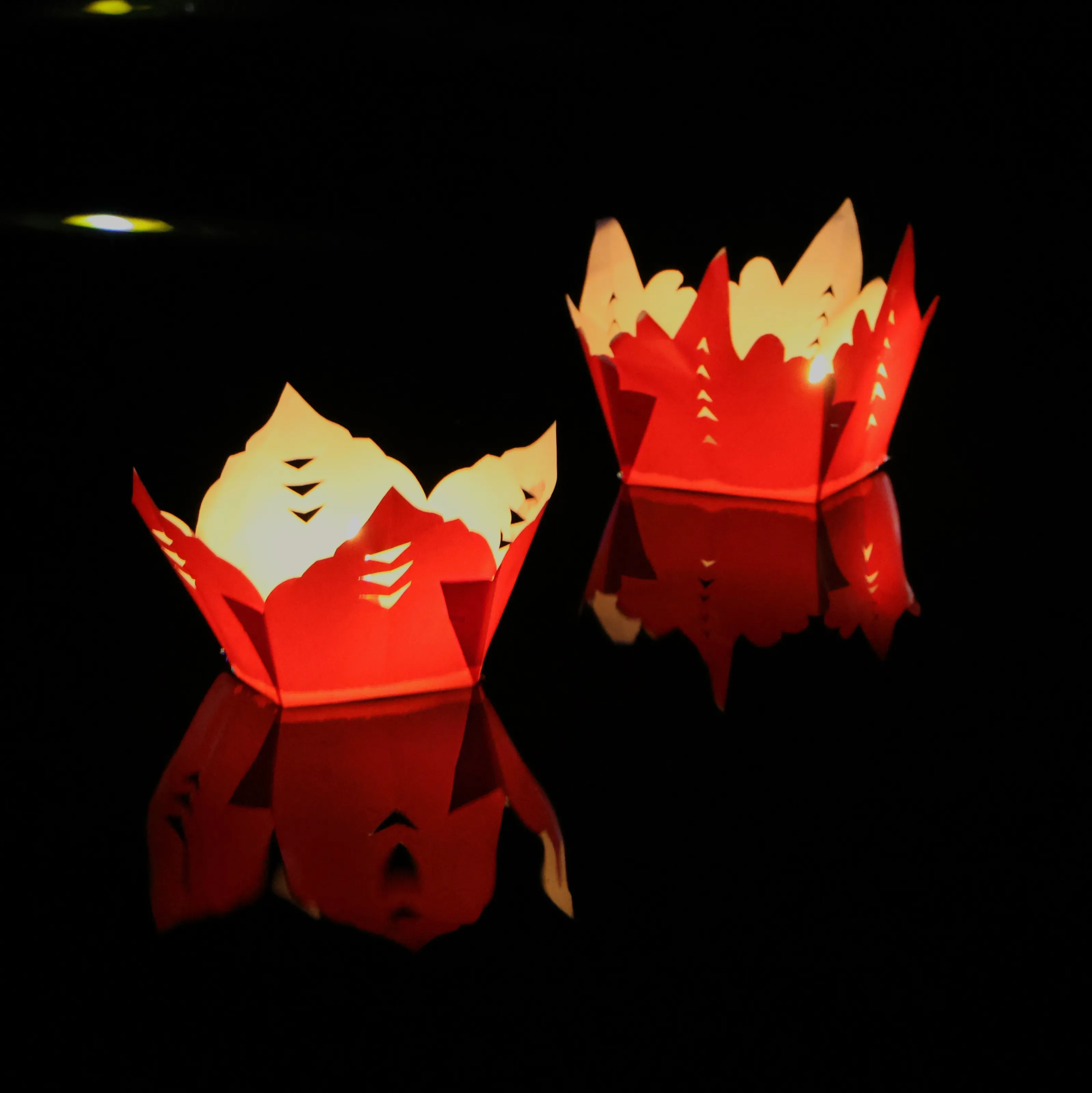 Paper Lanterns On The Thu Bồn River