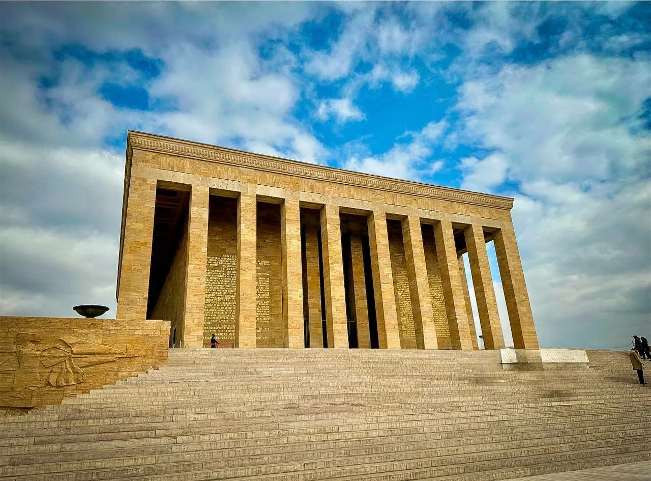 The Mustafa Kemal Ataturk mausoleum