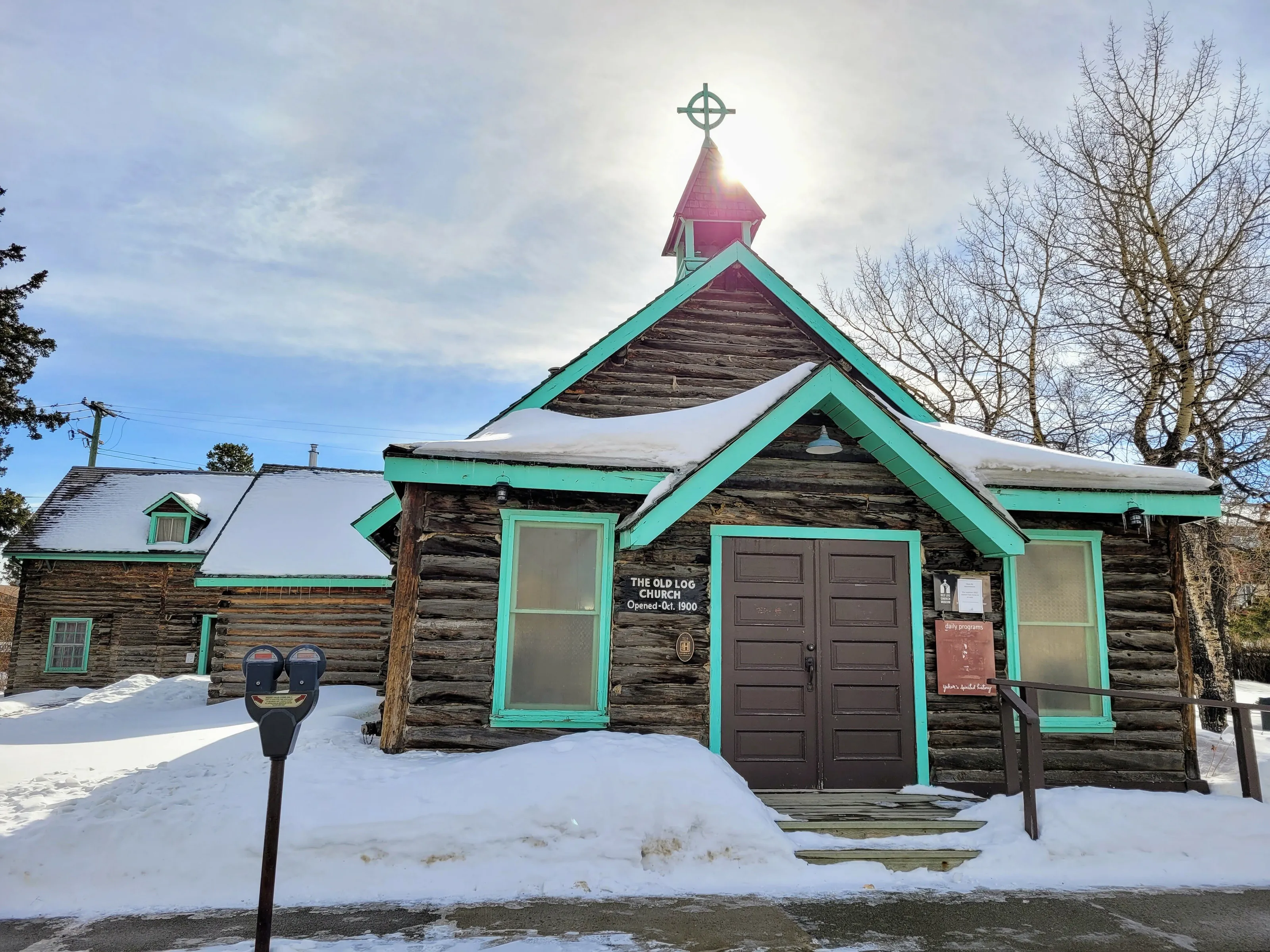 Old Log Church in Whitehorse, Yukon