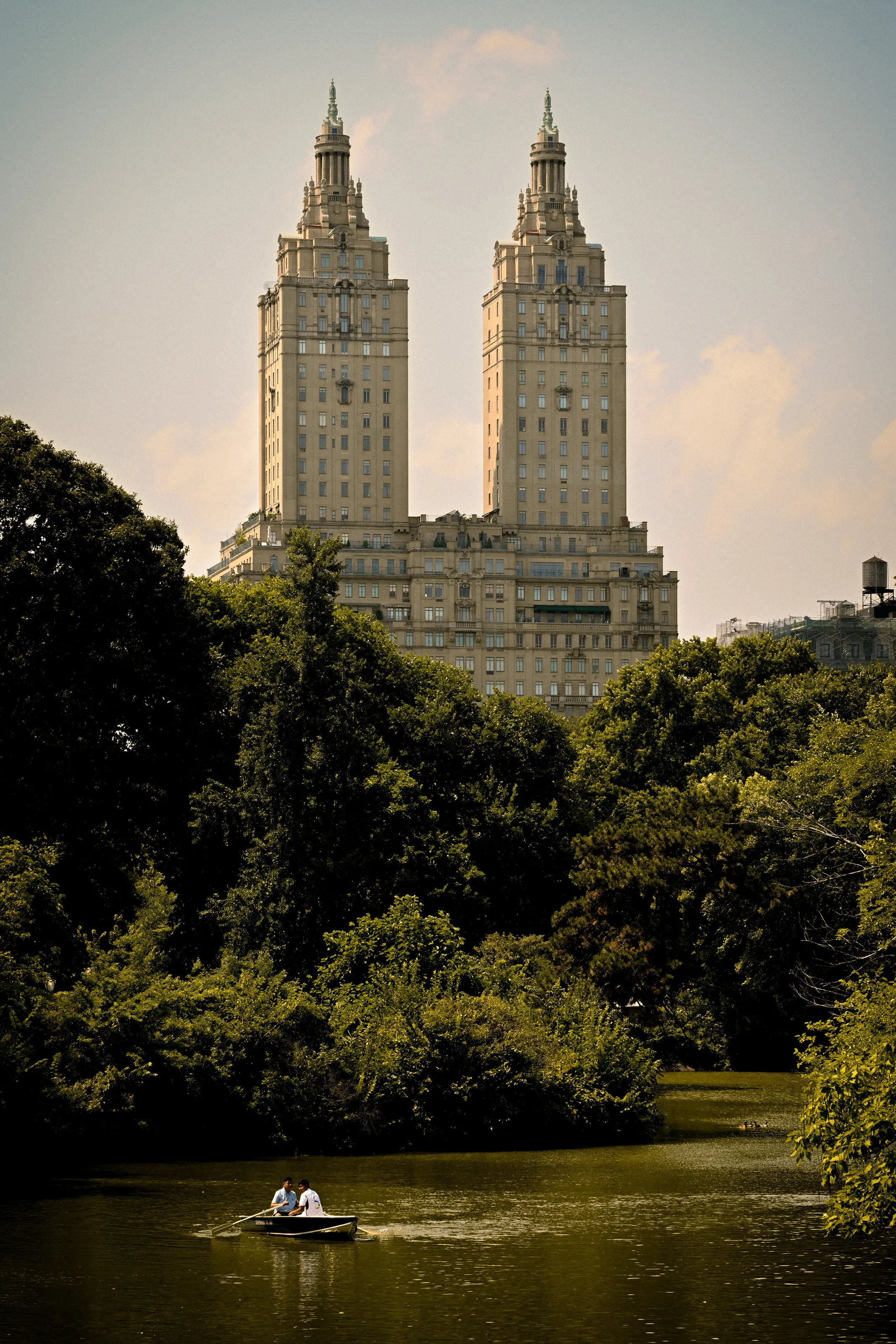 Boating By The Towers