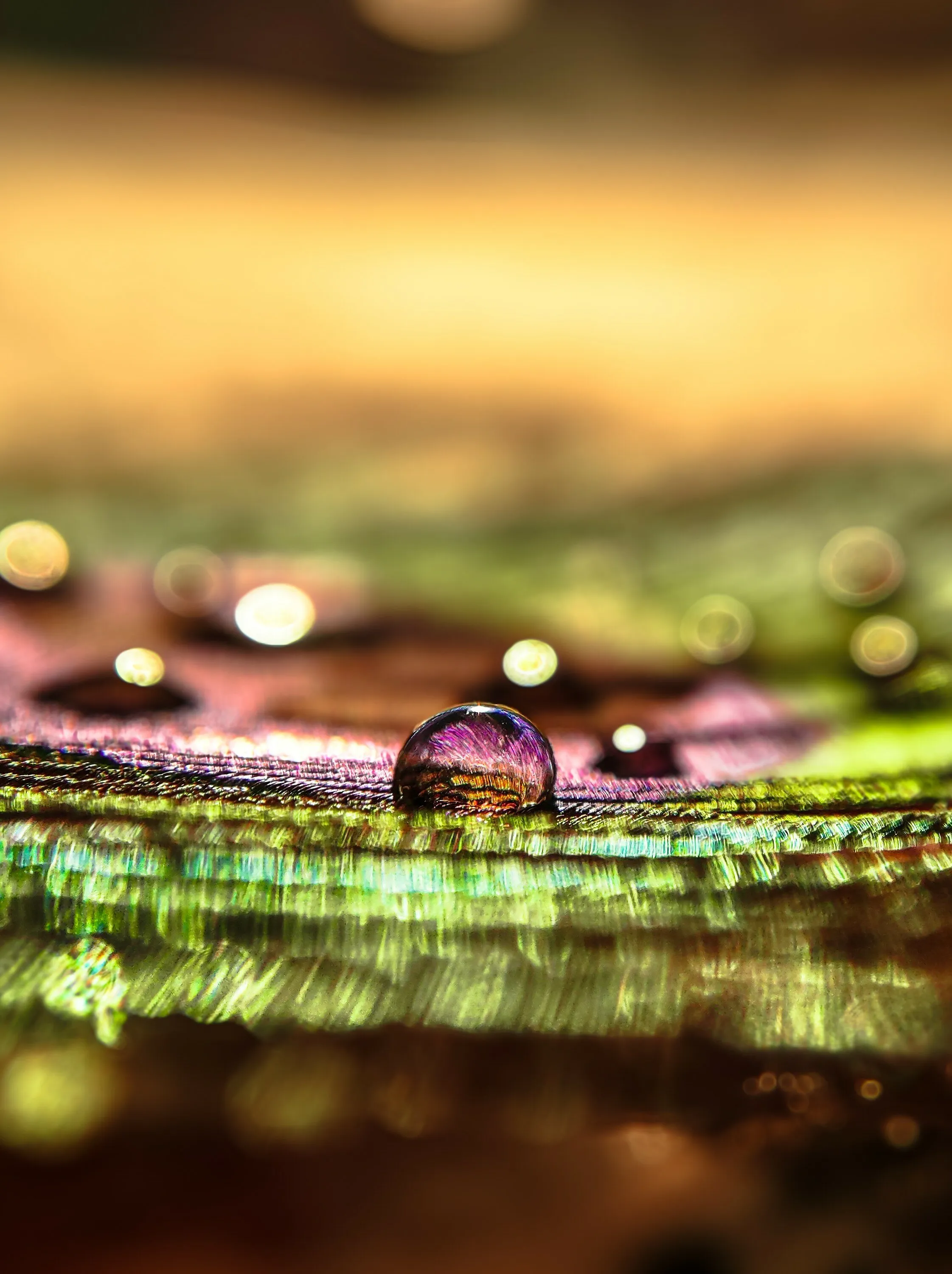 A tiny droplet 🔮