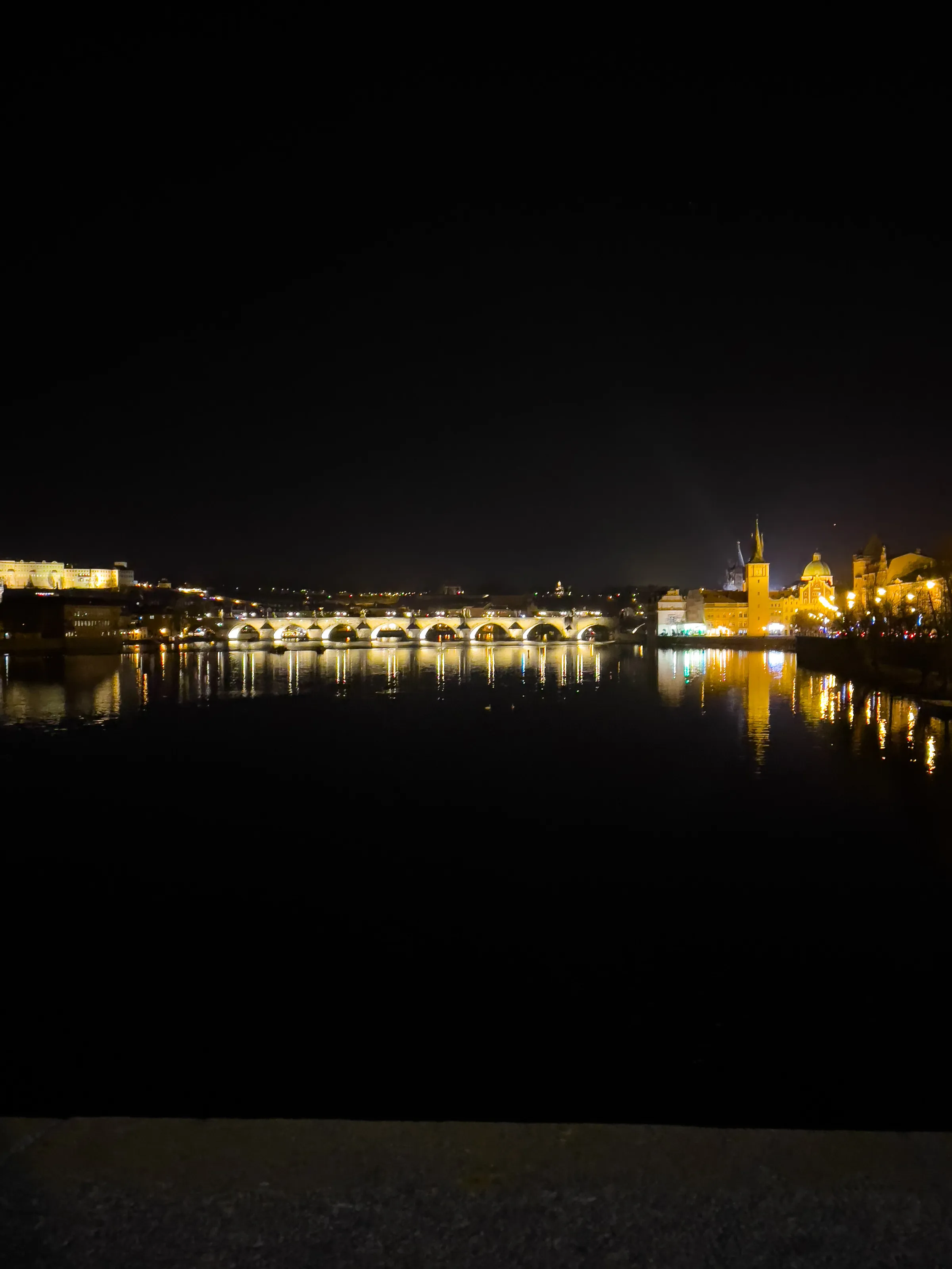A bridge in Prague