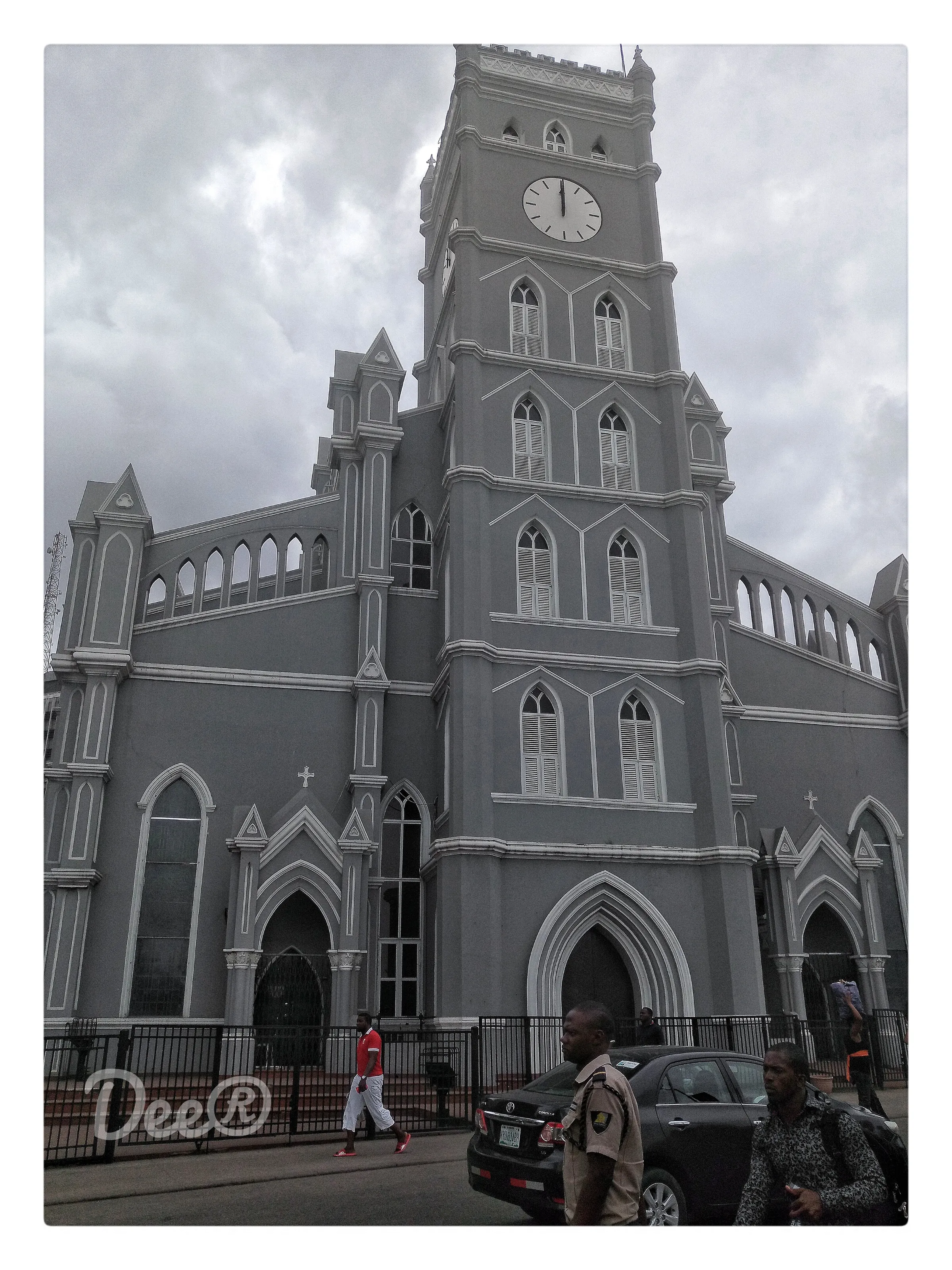 A beautiful old church building in Lagos, Nigeria.