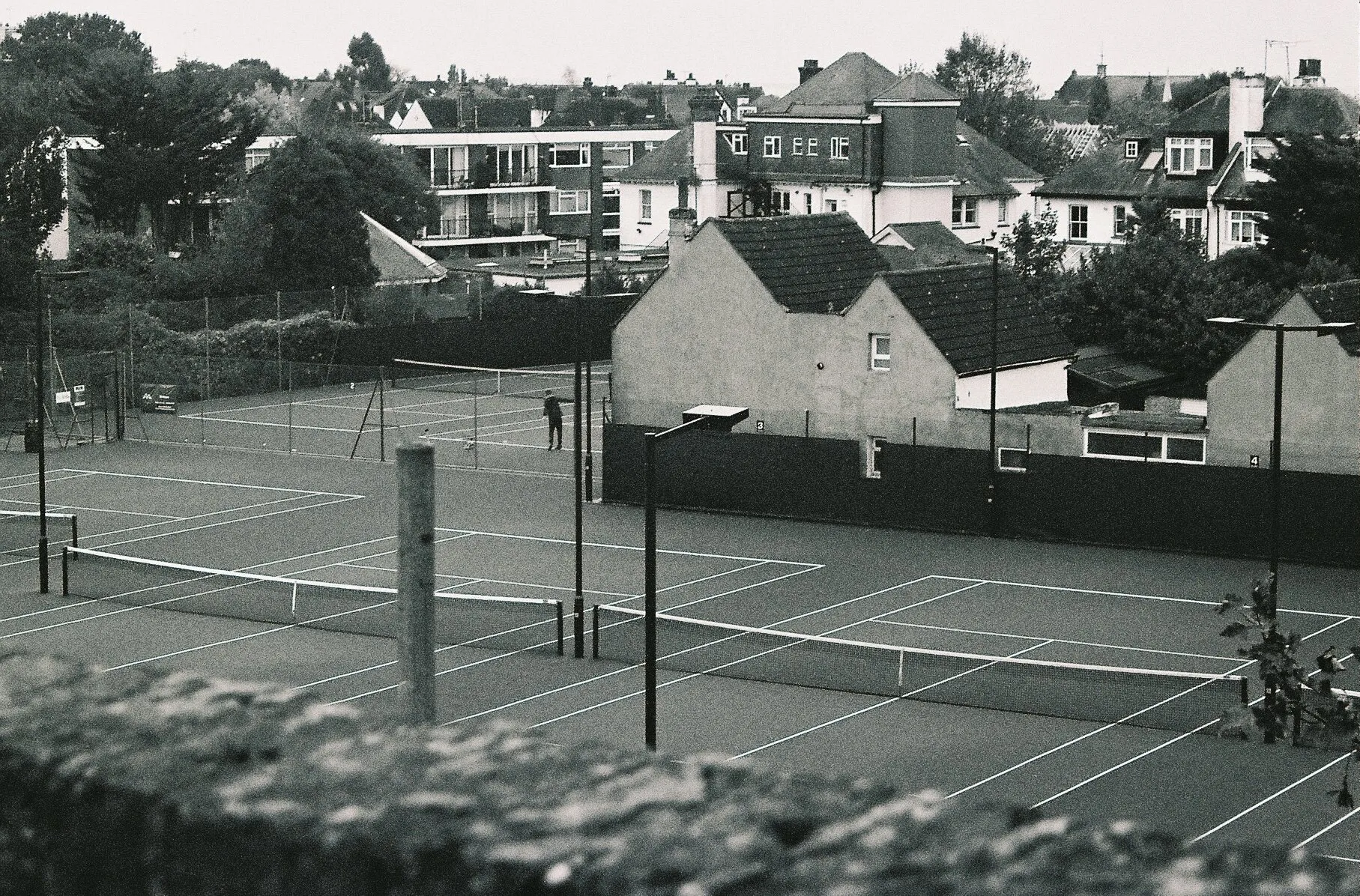 a quick spot of tennis