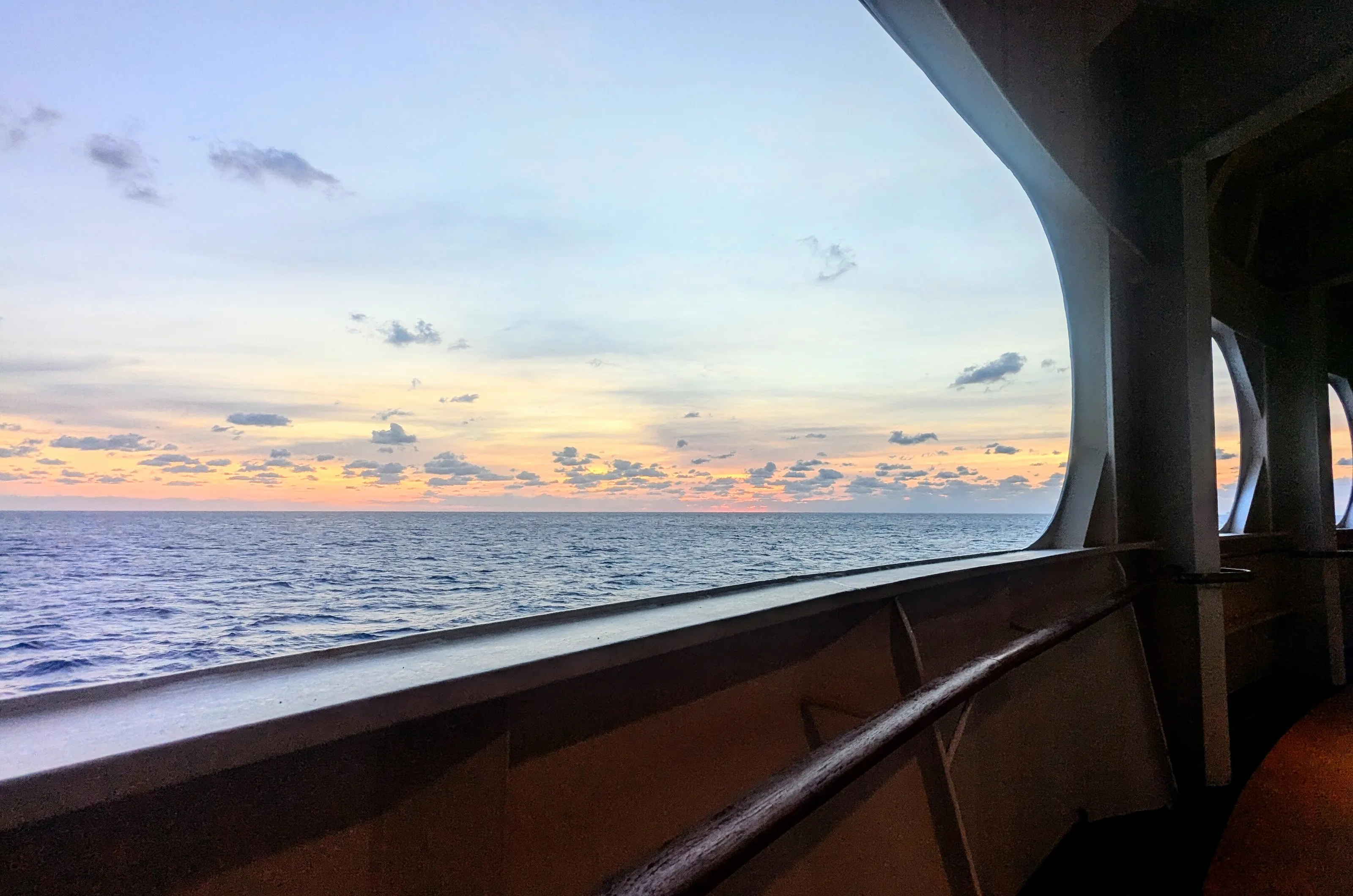 cruise sunset