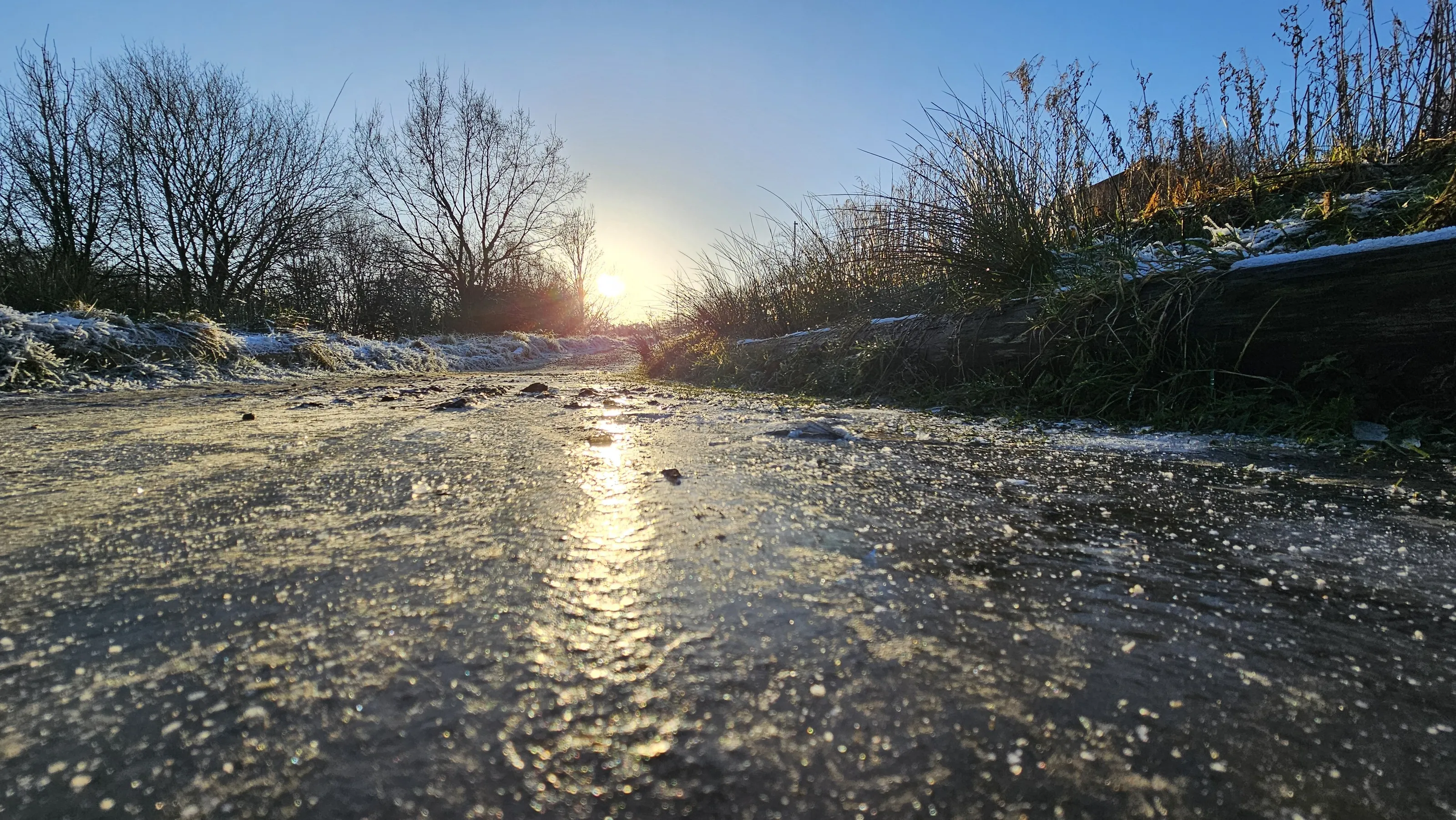 On the ice