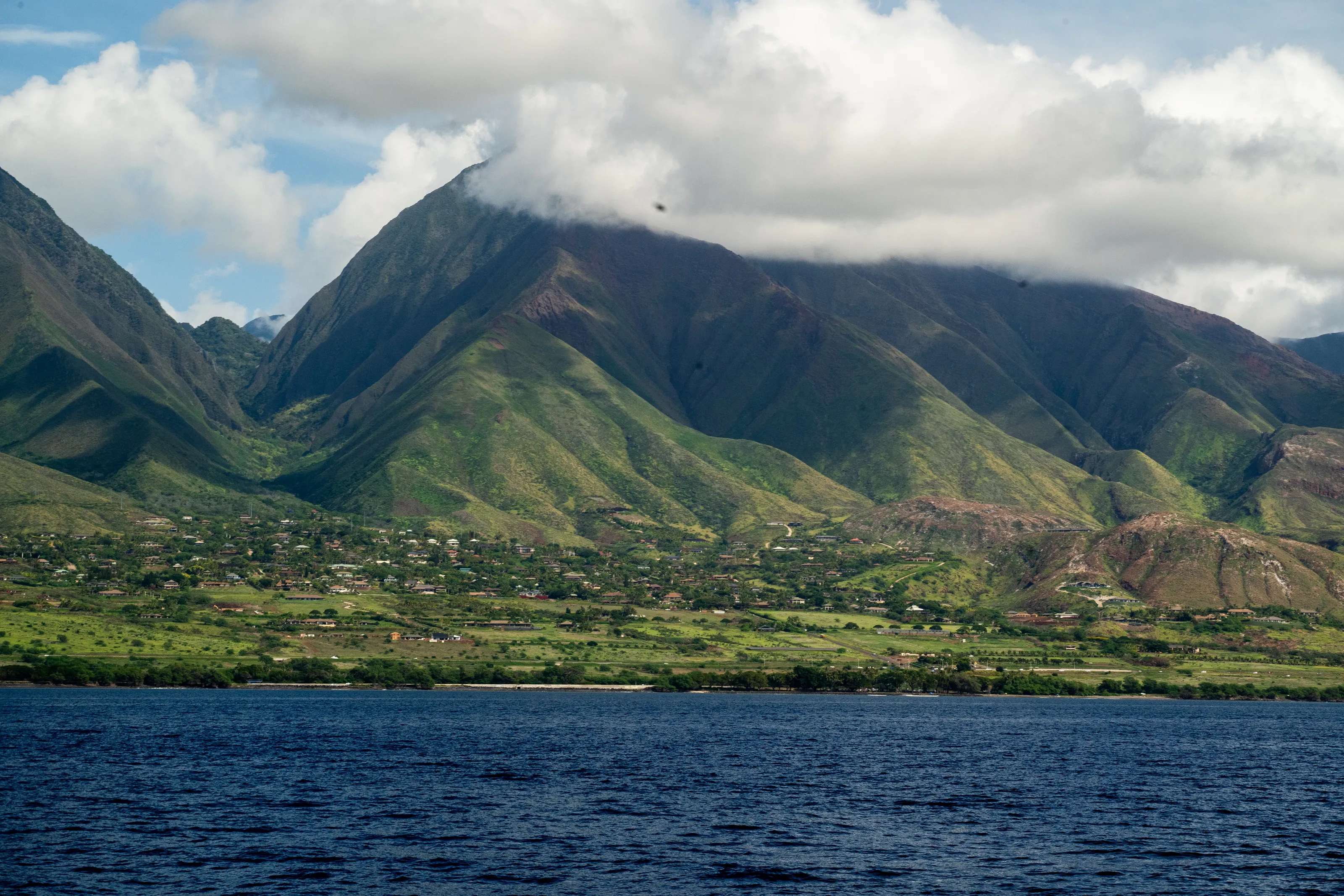 Maui from the water