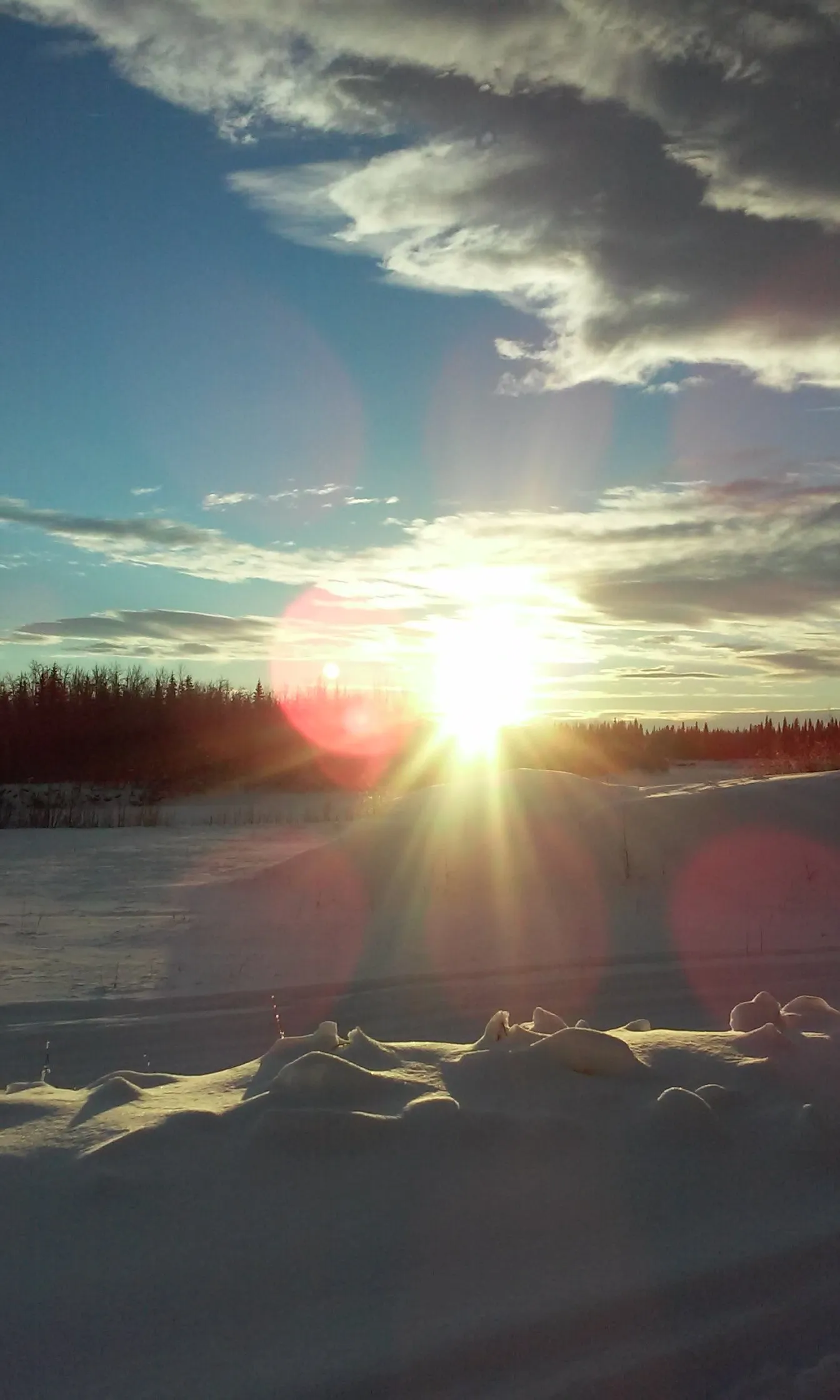 Sunsetting over Nikolai