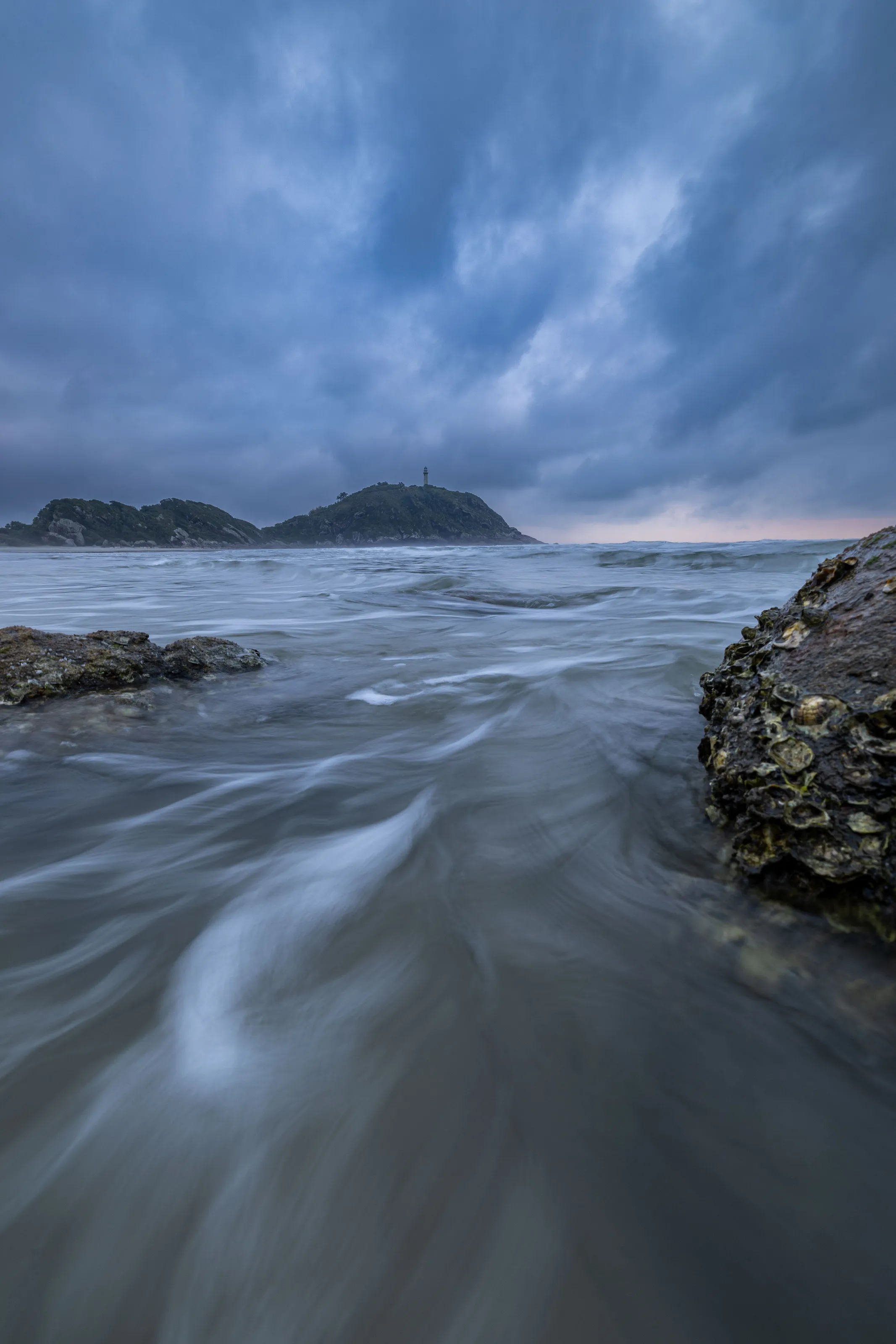 long exposure at Ilha do Mel