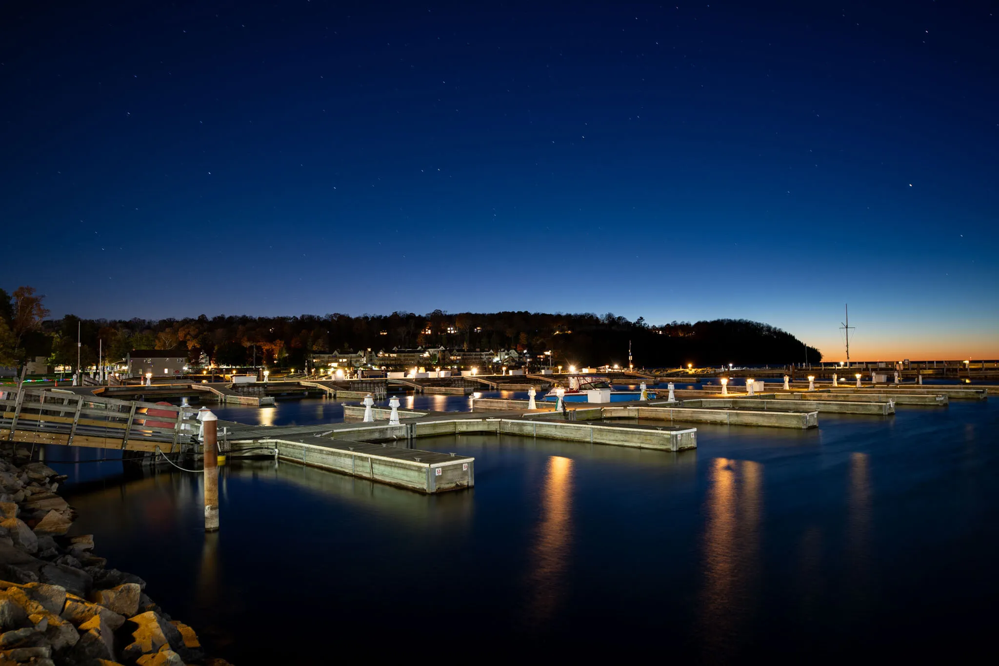Blue Hour Sister Bay