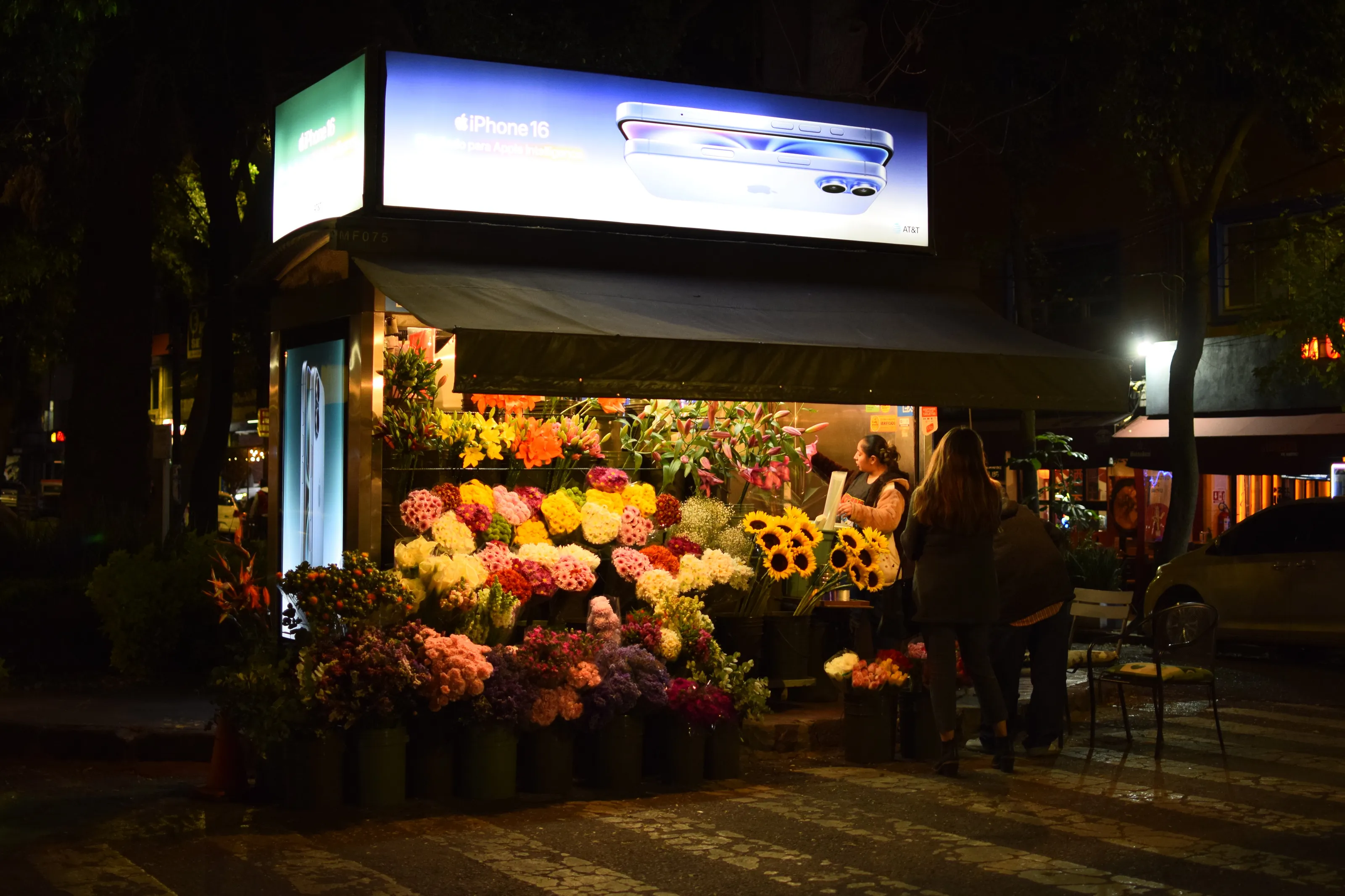 Flower stall CDMX