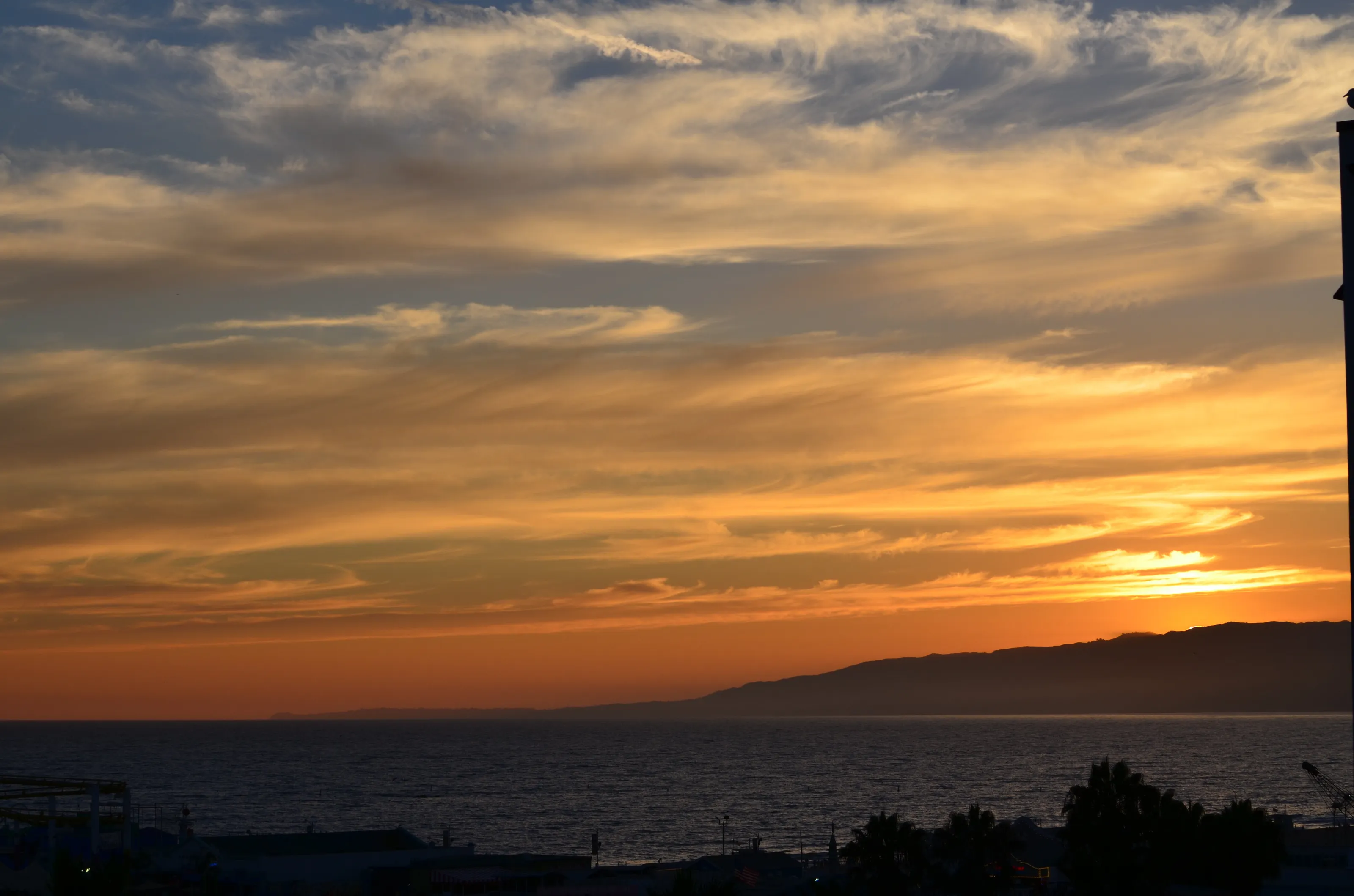 sunset over coronado beach