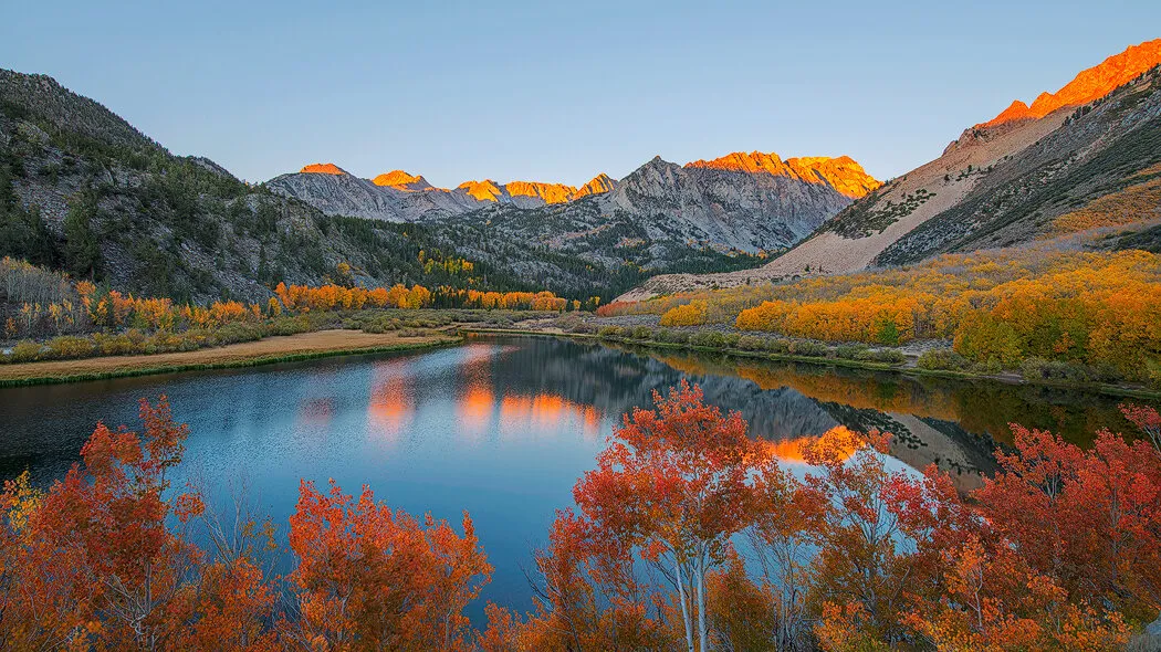 North Lake Fall Sunrise