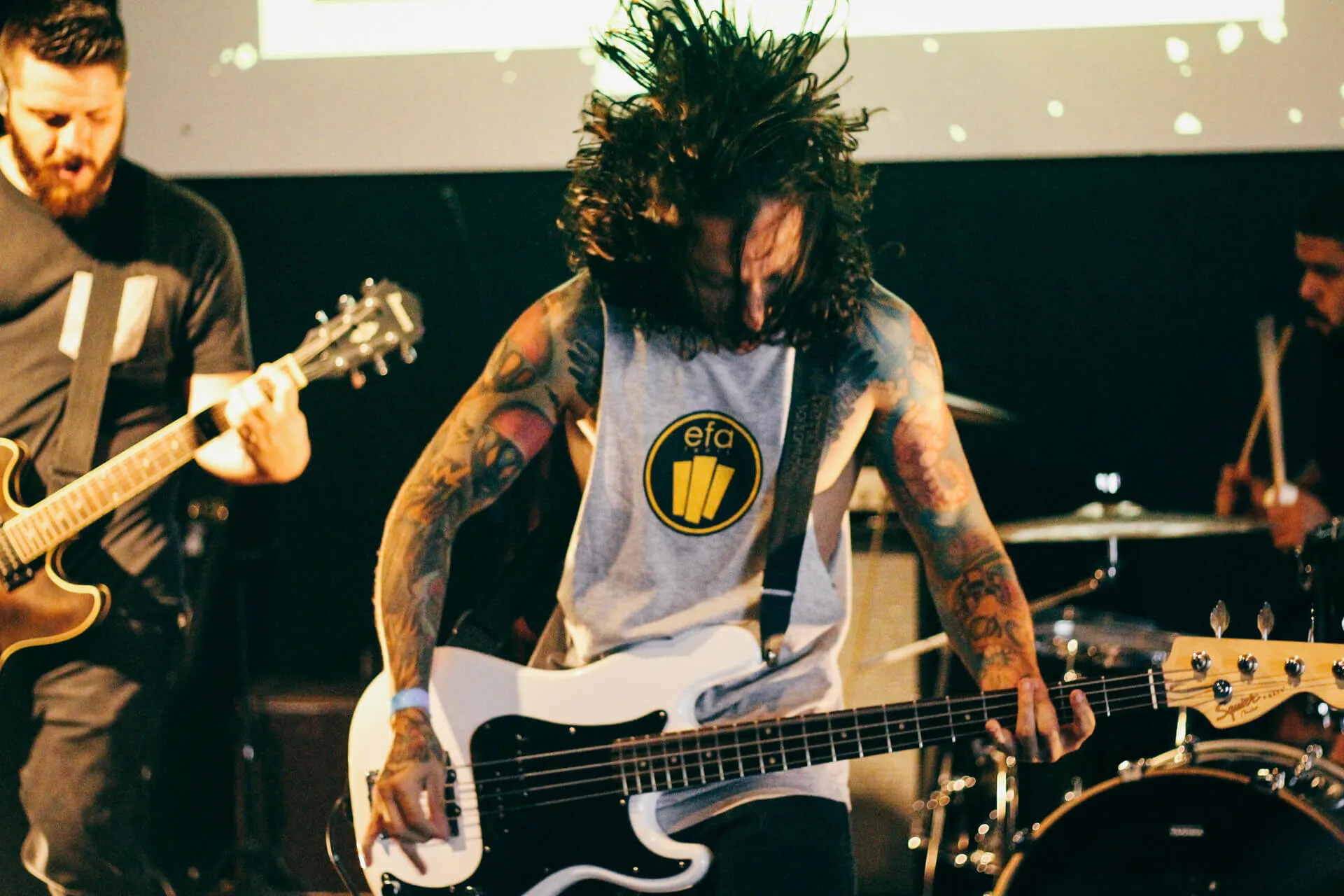 Bass player