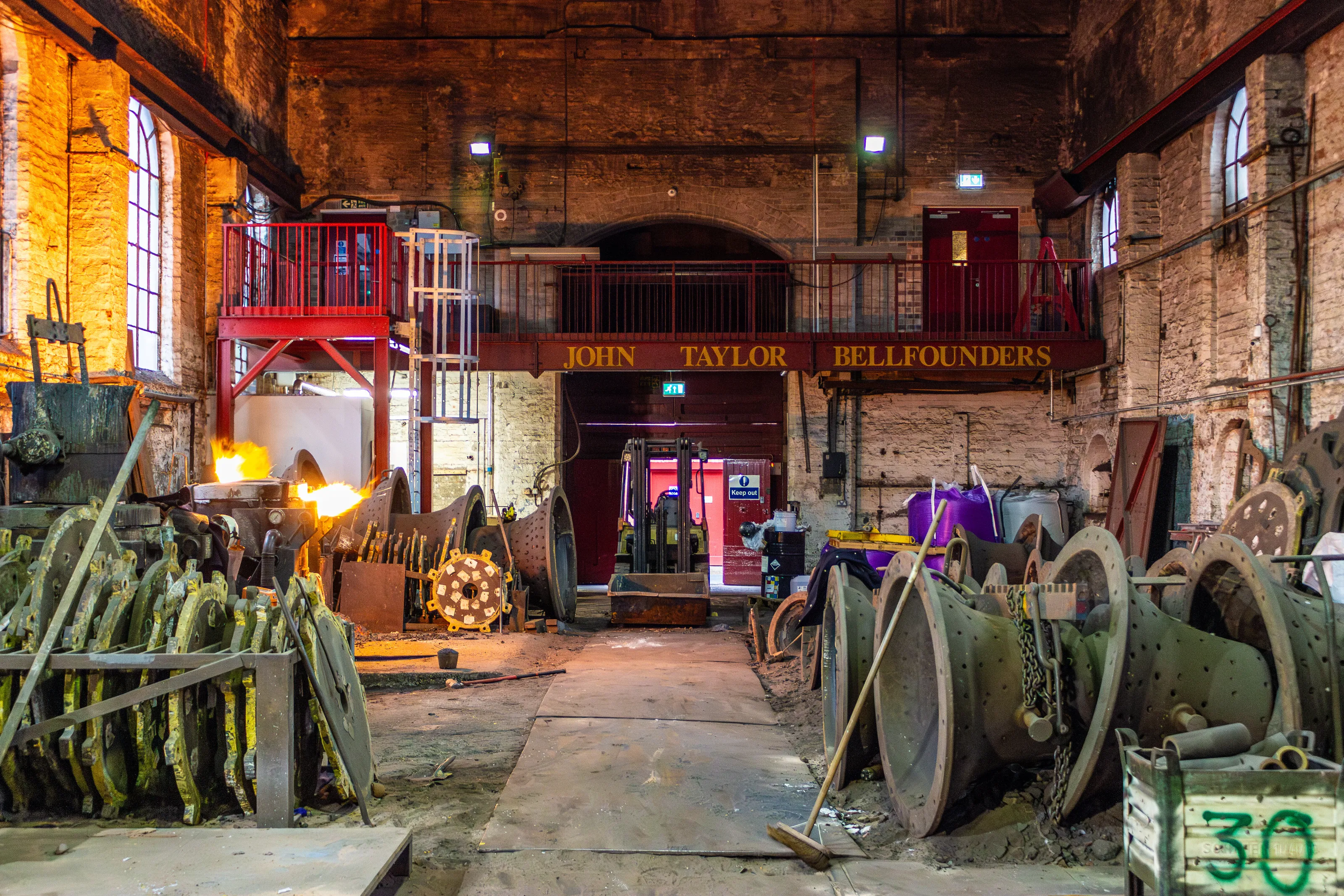 Taylor's Bellfoundry Casting Hall