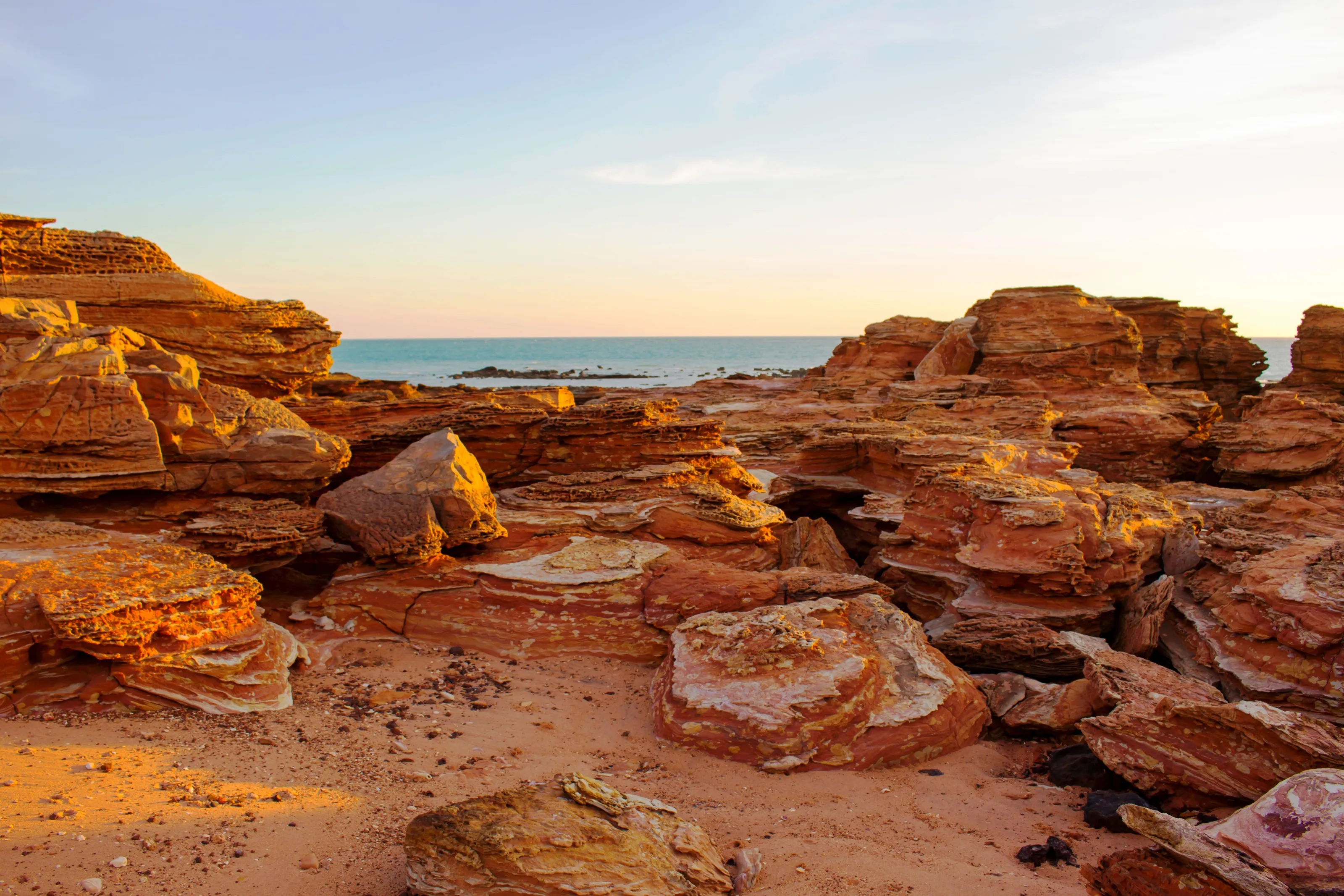Gantheaume Point Broome North Western Australia.