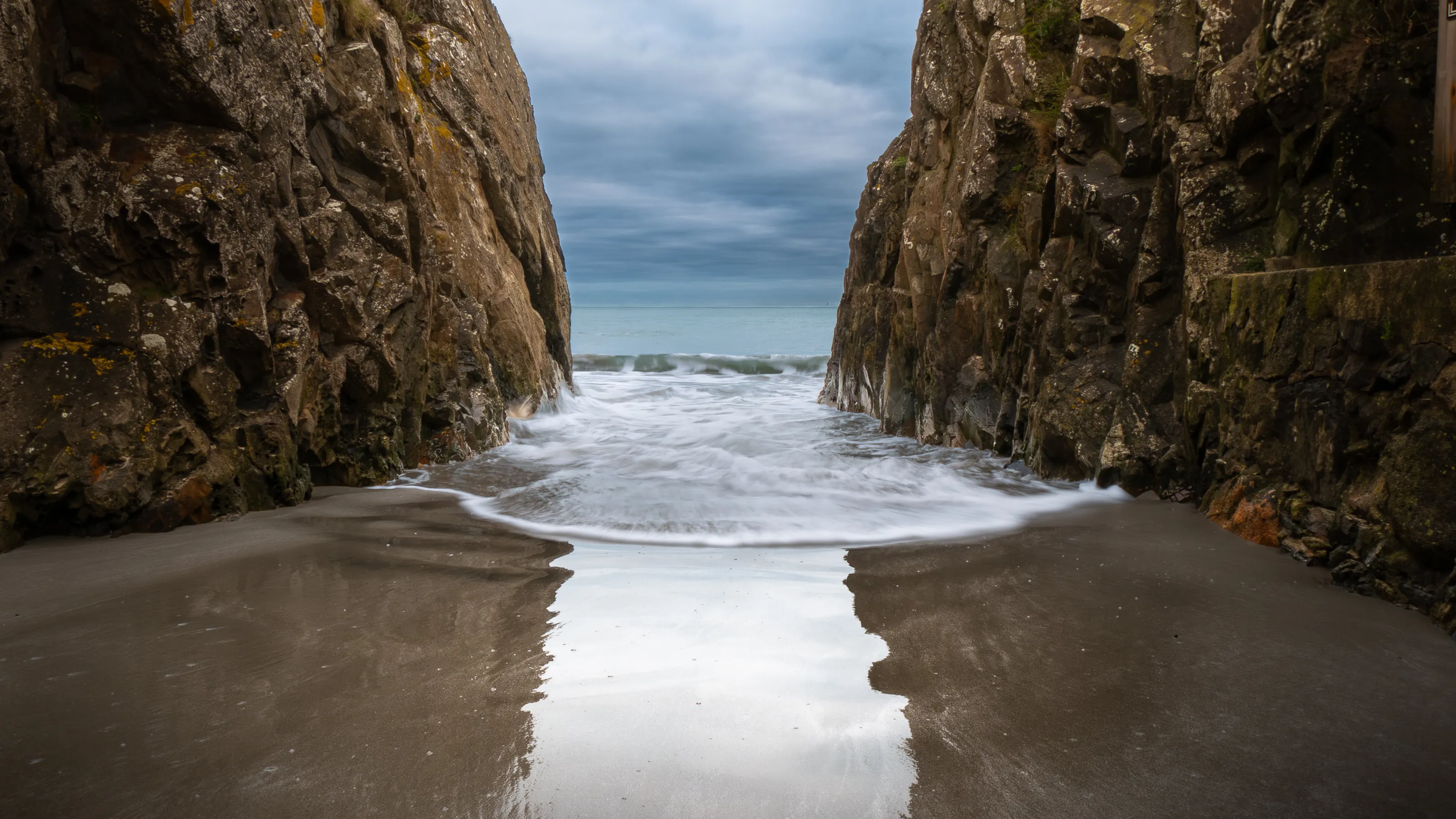 le reflet de la mer